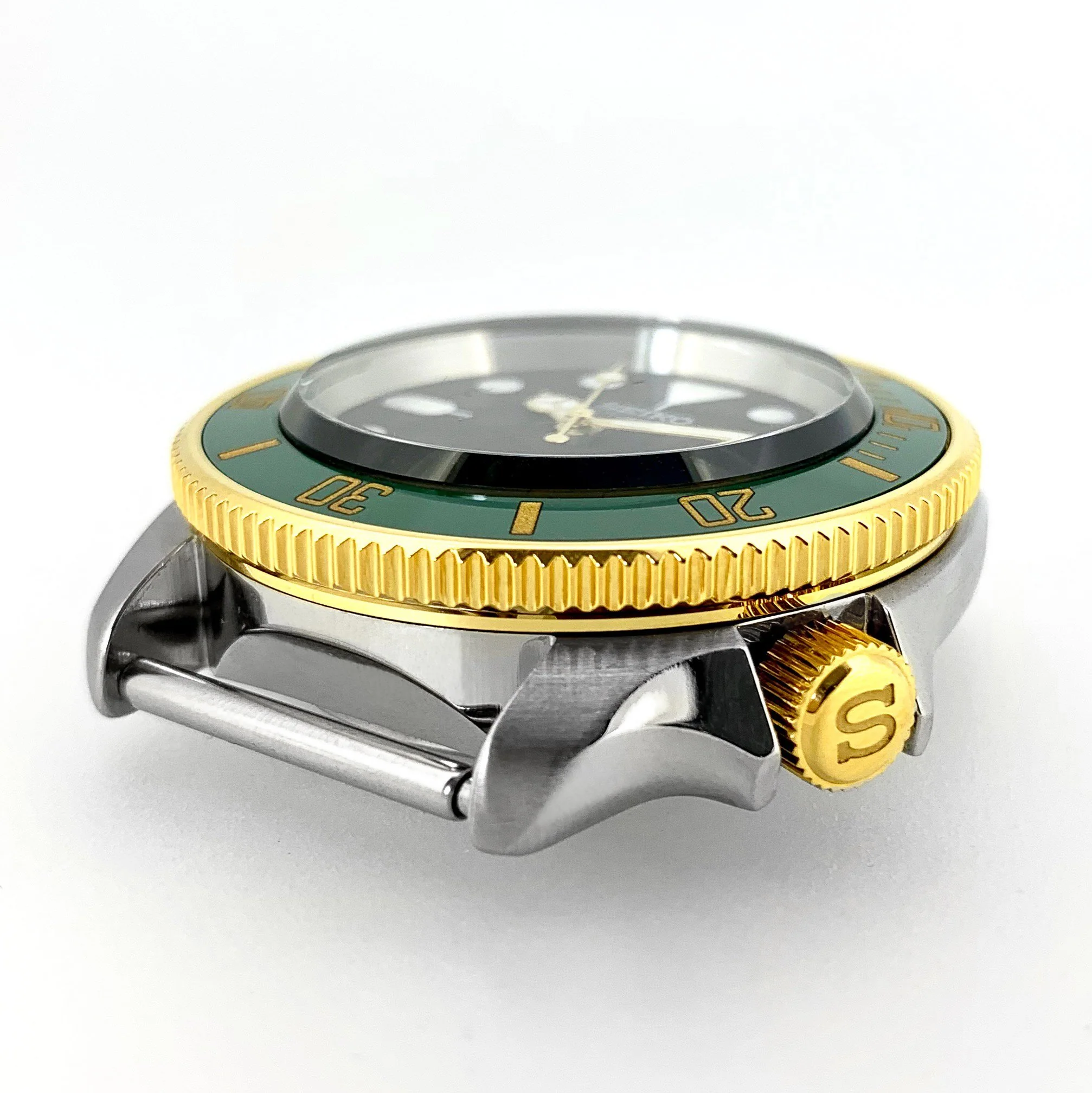 Bezel - SKX007/SRPD Coin Edge - Polished PVD Gold - Image 3