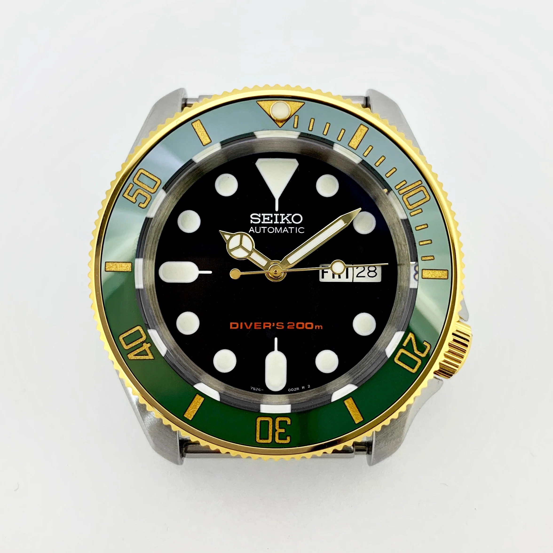 Bezel - SKX007/SRPD Coin Edge - Polished PVD Gold - Image 4