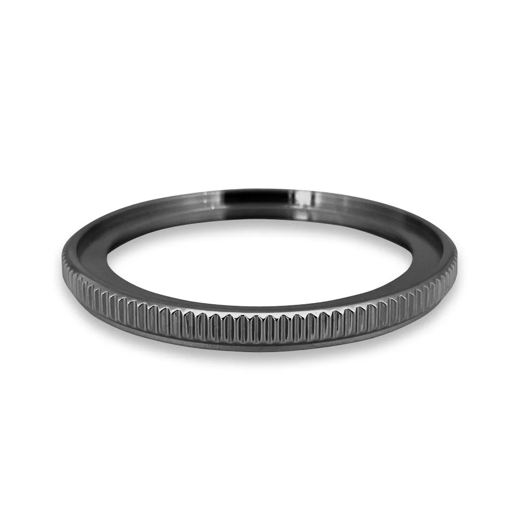 Bezel - SKX007/SRPD Coin Edge - Polished PVD Gun Metal