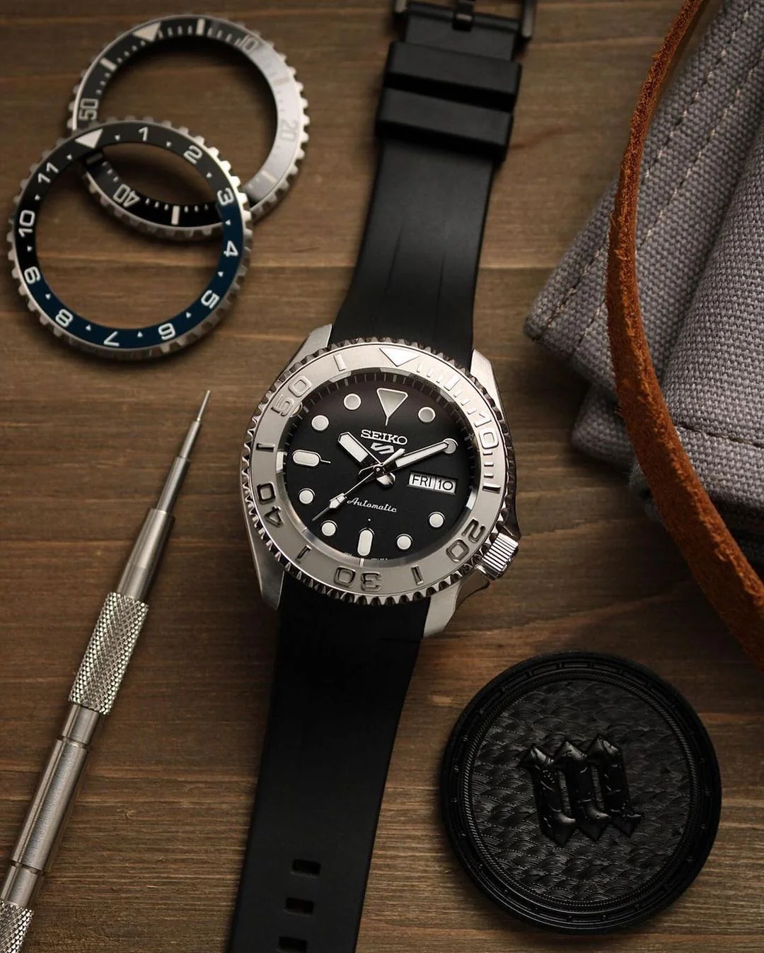 Bezel - SKX007/SRPD Deep Sea - Polished Steel - Image 17
