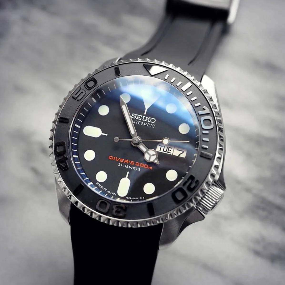Bezel - SKX007/SRPD Deep Sea - Polished Steel - Image 7