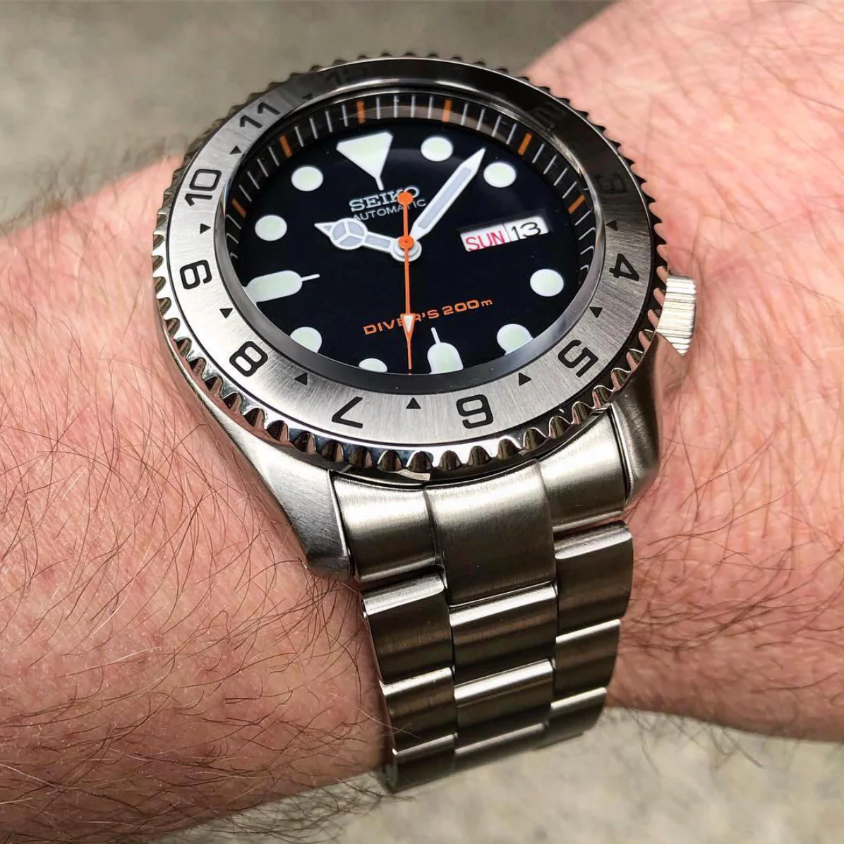 Bezel - SKX007/SRPD Deep Sea - Polished Steel - Image 8