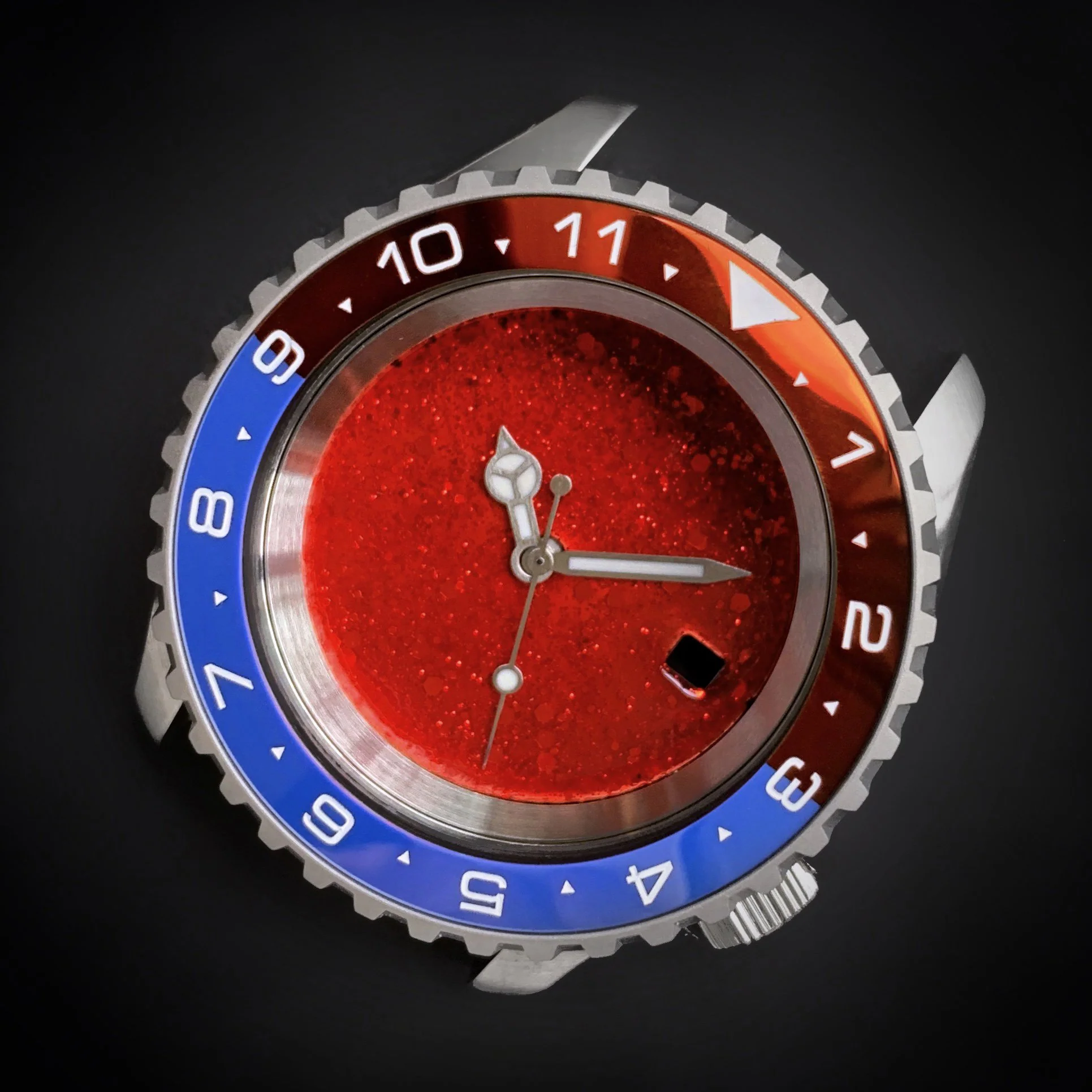 Bezel - SKX007/SRPD LX - Bead Blasted Steel - Image 2