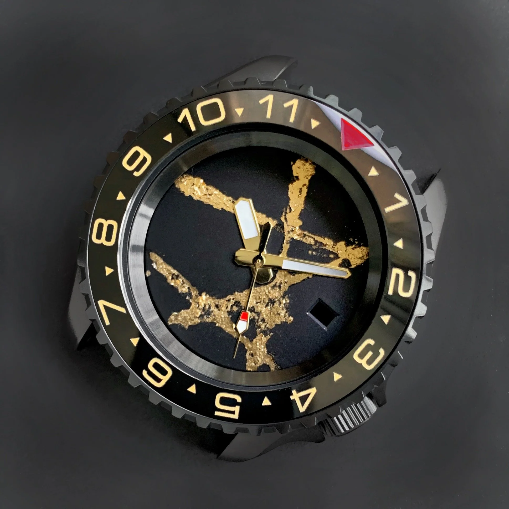Bezel - SKX007/SRPD LX - Brushed PVD Black - Image 3