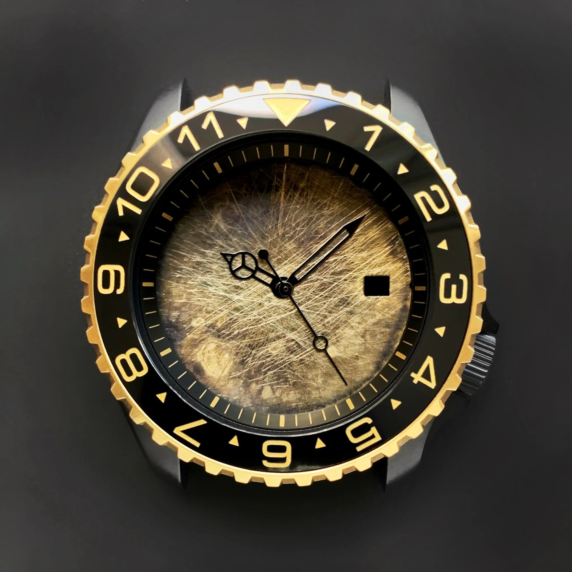 Bezel - SKX007/SRPD LX - Brushed PVD Gold - Image 3