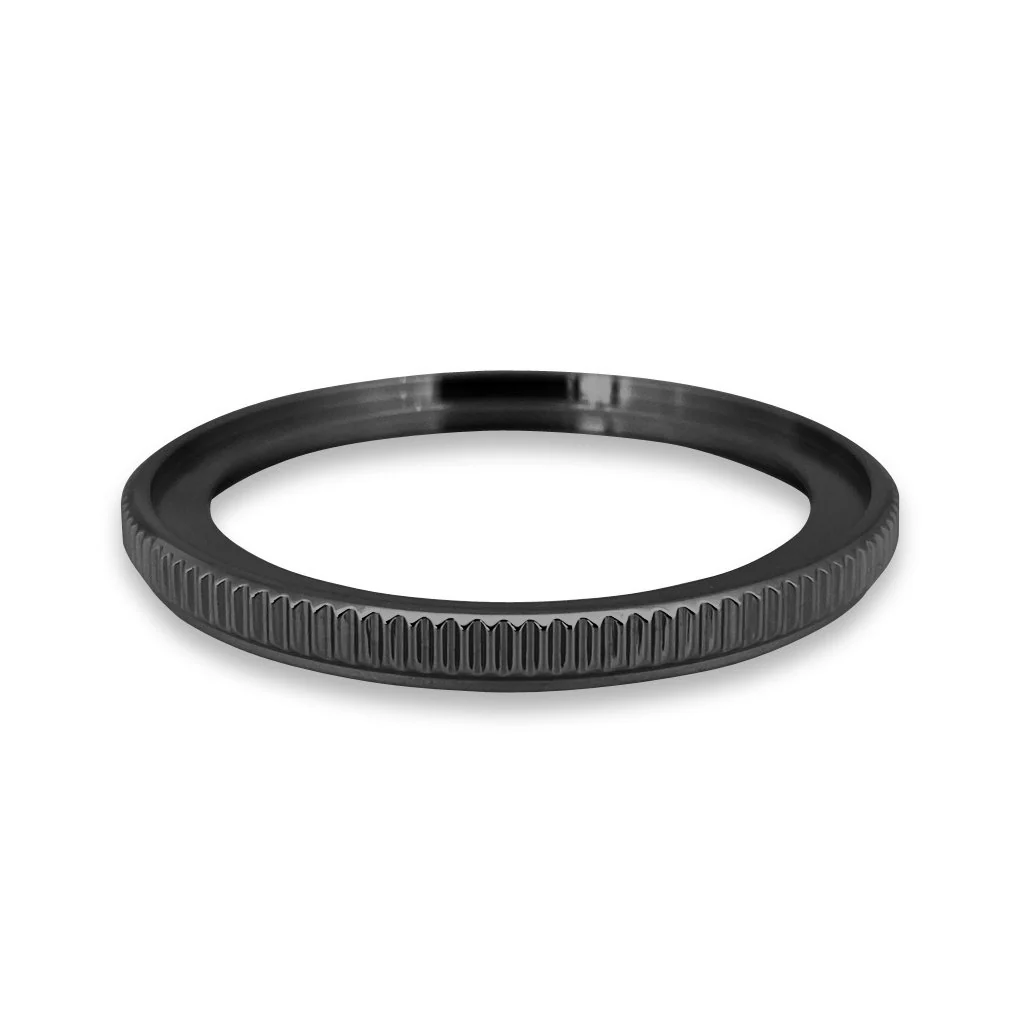 Bezel - SKX007/SRPD Coin Edge - Polished PVD Black