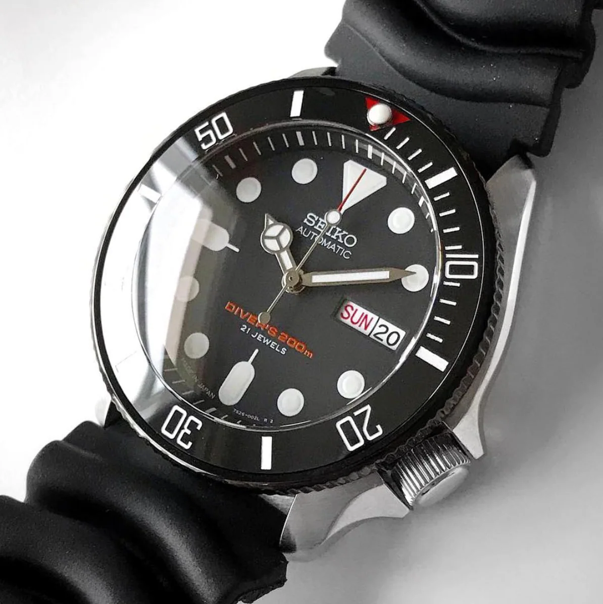 Bezel - SKX007/SRPD Coin Edge - Polished PVD Black - Image 4