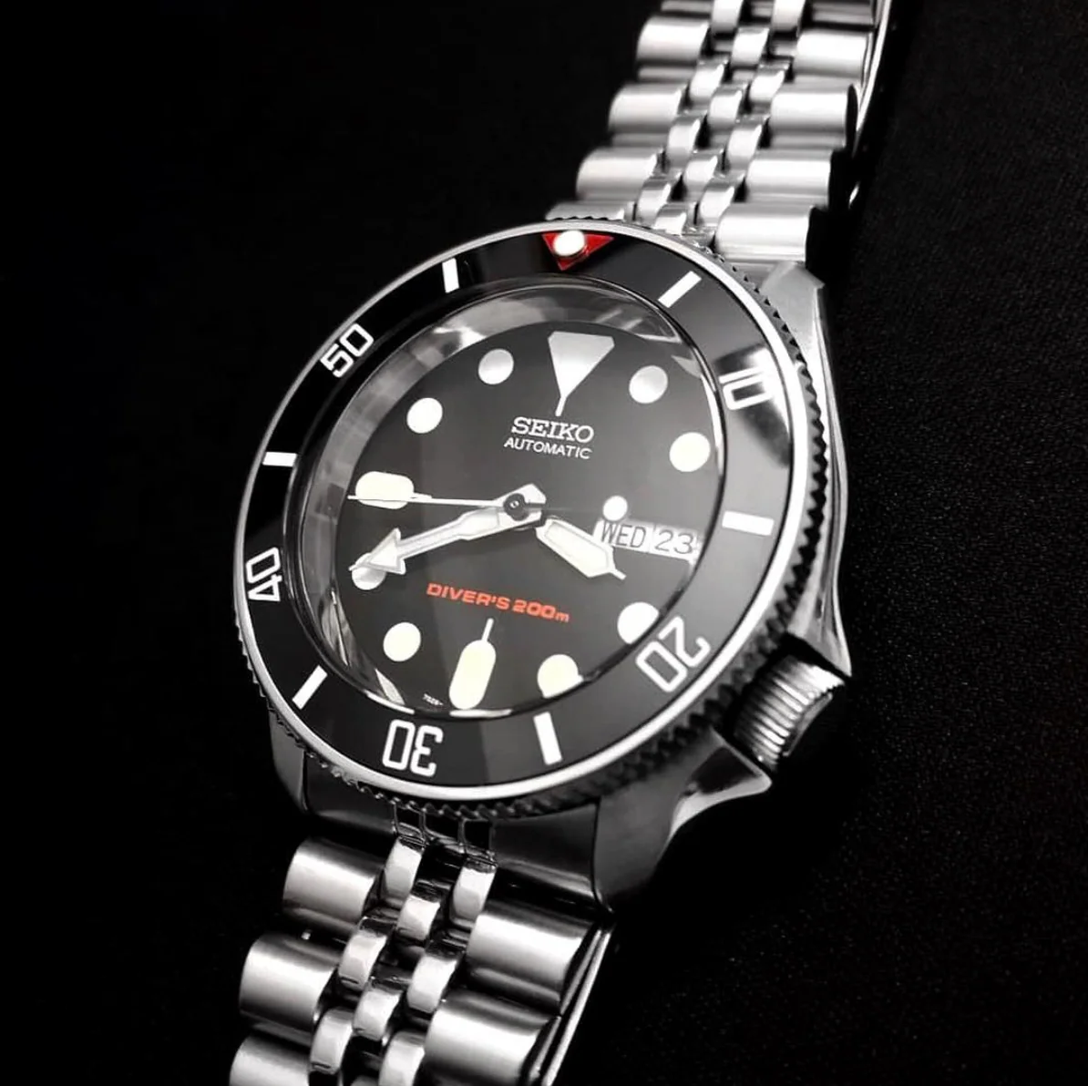 Bezel - SKX007/SRPD Coin Edge - Polished Steel - Image 3