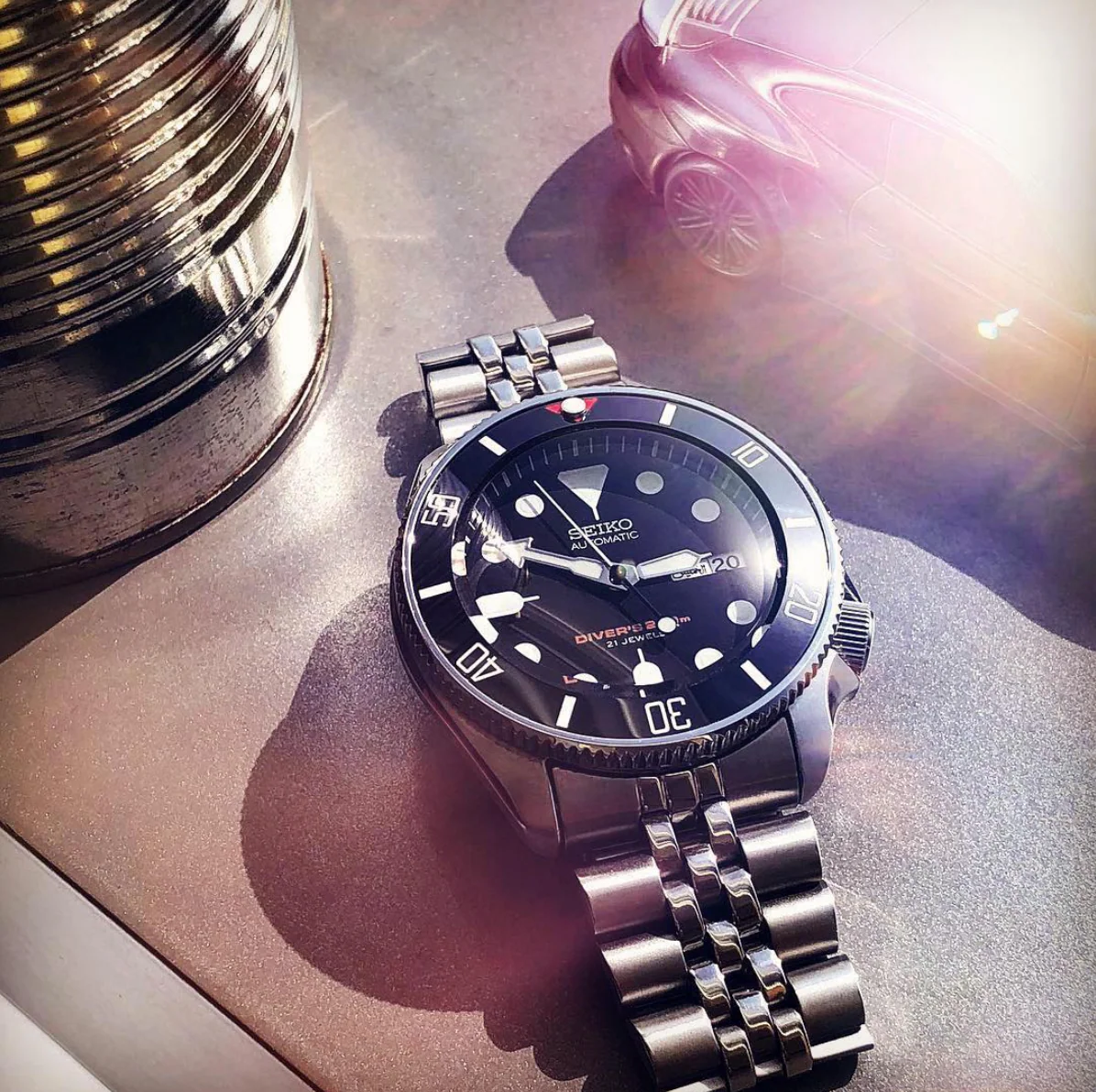 Bezel - SKX007/SRPD Coin Edge - Polished Steel - Image 6
