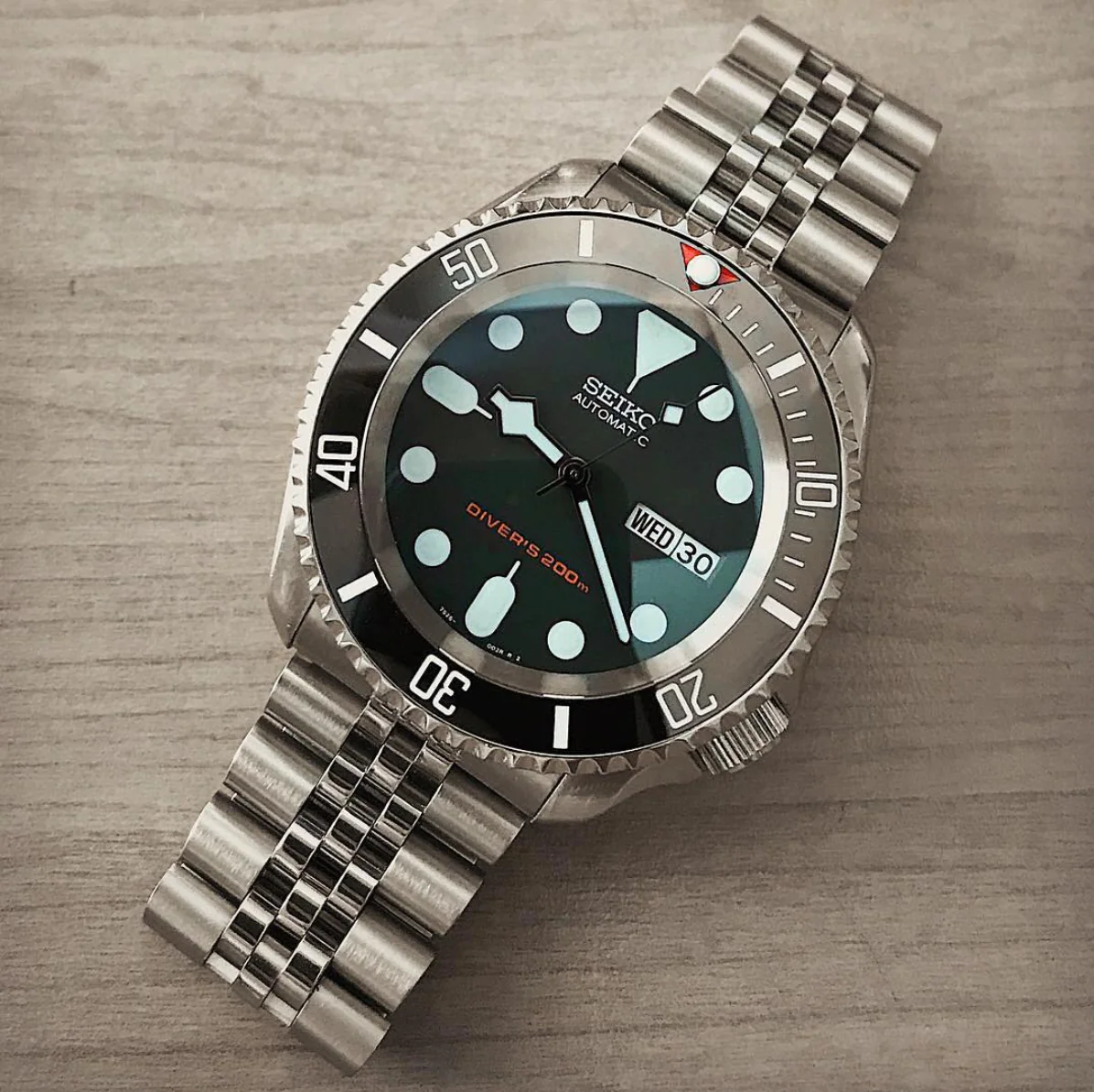 Chapter Ring - SKX007/SRPD - Brushed Steel - Image 2