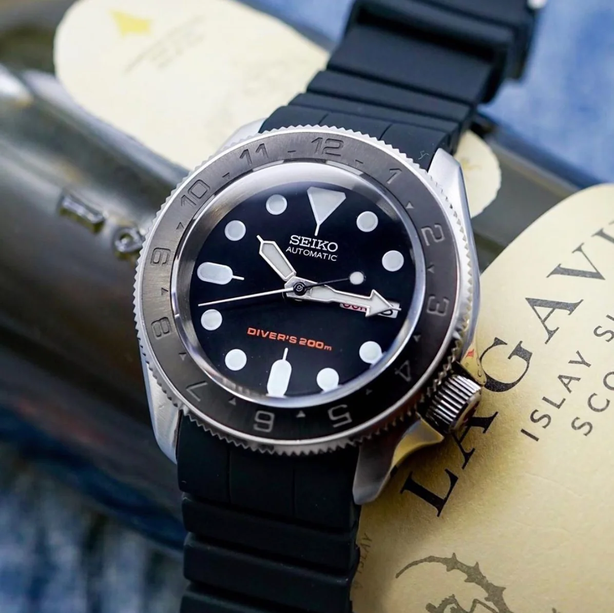 Chapter Ring - SKX007/SRPD - Brushed Steel - Image 3