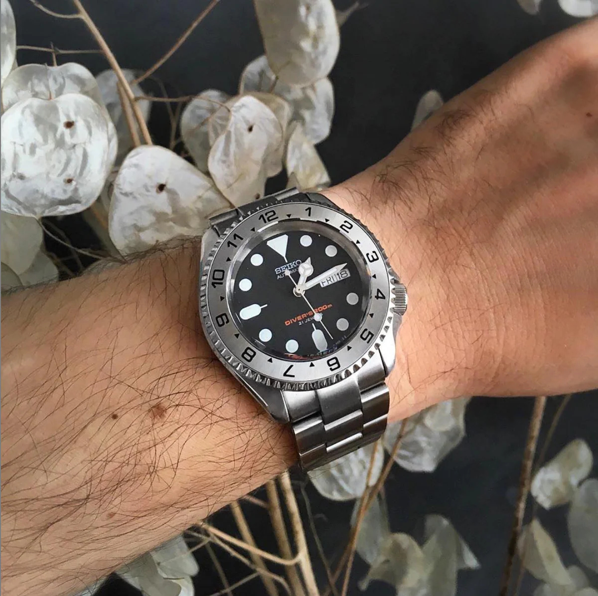 Chapter Ring - SKX007/SRPD - Brushed Steel - Image 4