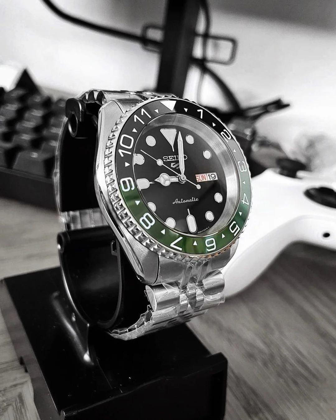 Chapter Ring - SKX007/SRPD - Brushed Steel - Image 5