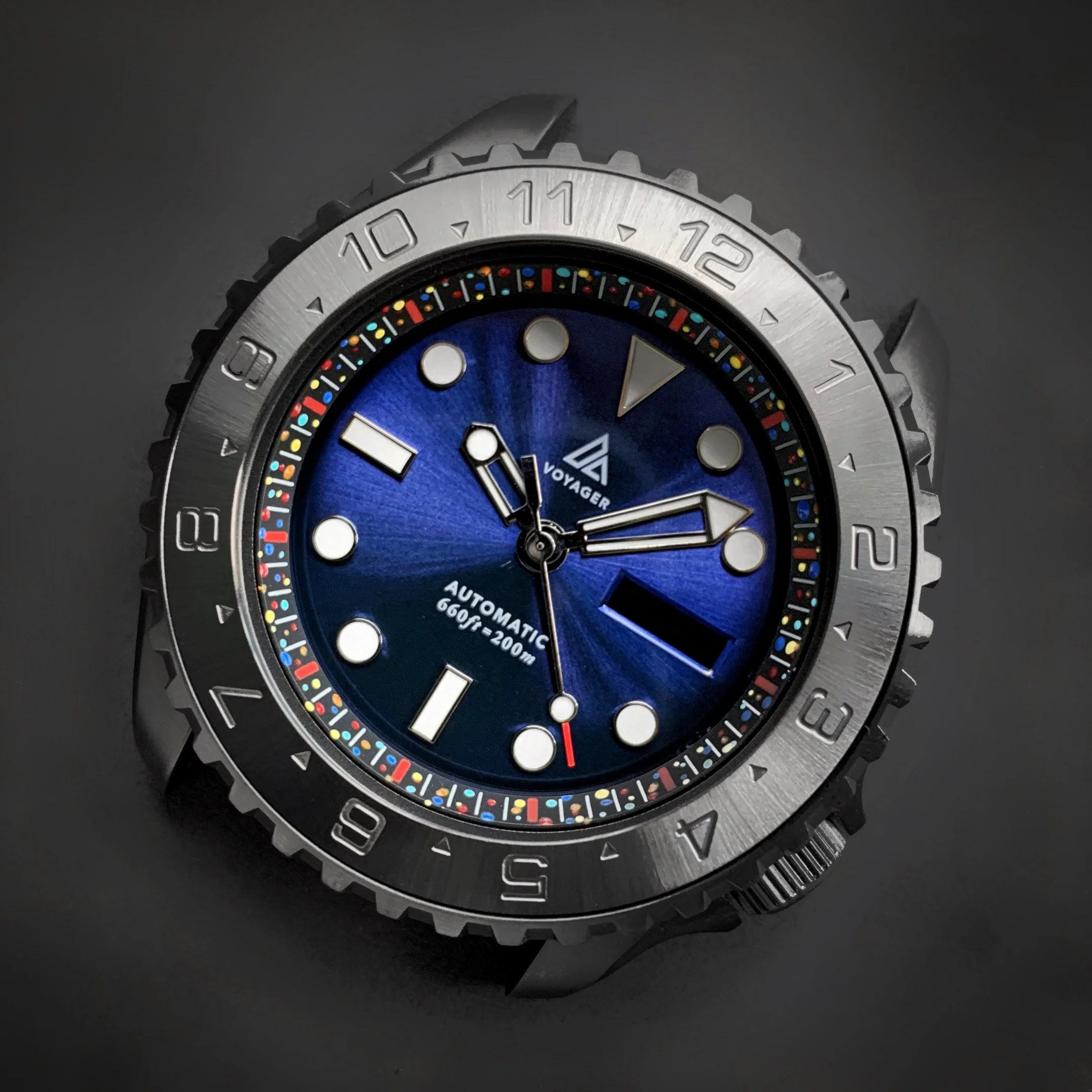 Chapter Ring - SKX007/SRPD - Handcrafted Series - Specks (Markers) - Image 2