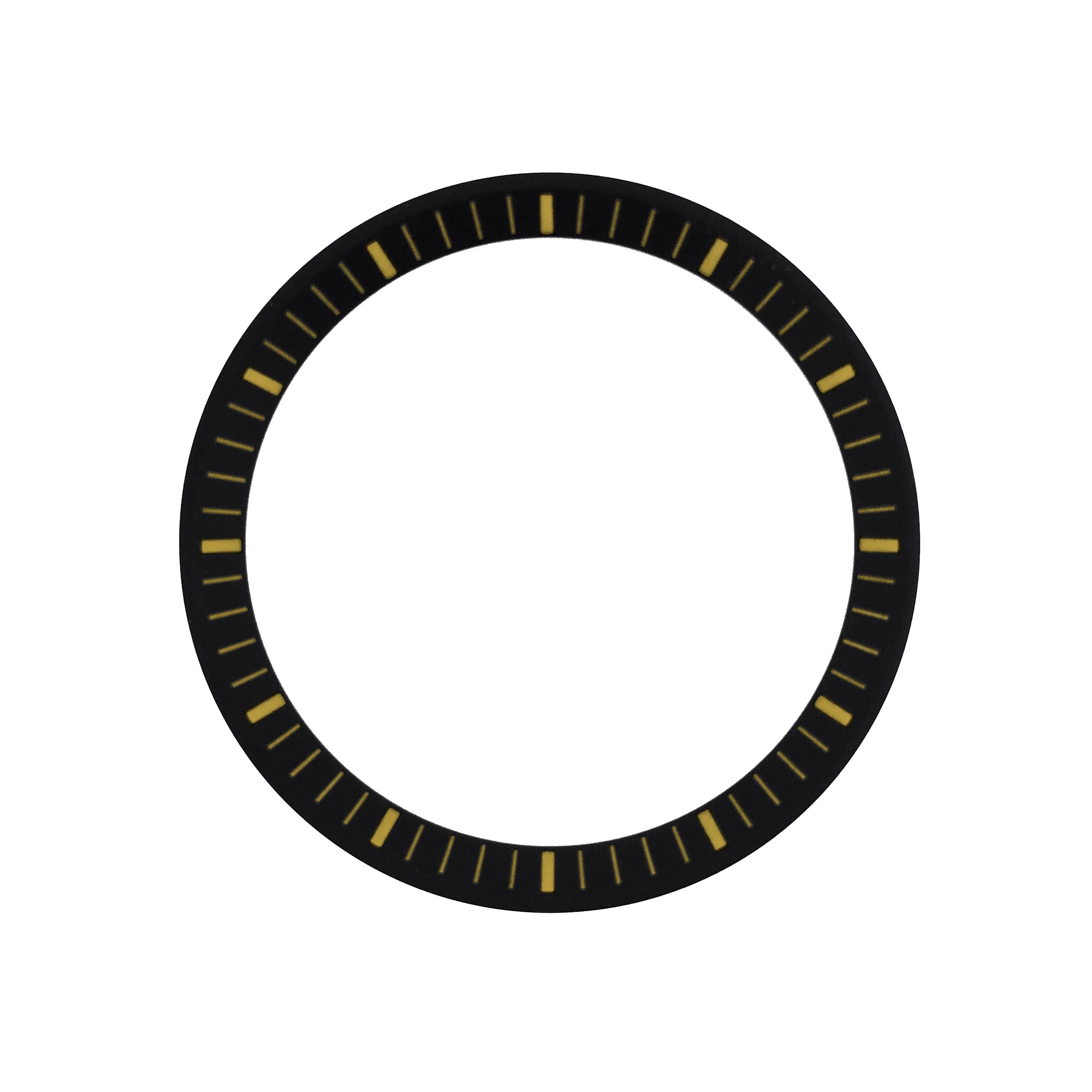 Chapter Ring - Urchin - Matt Black w Markers (Gold)