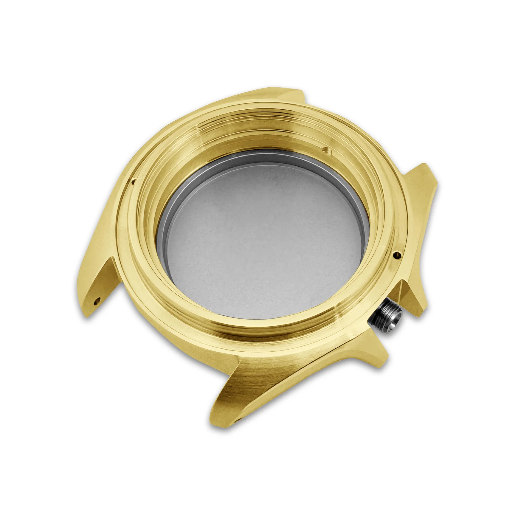 Case - SKX007 Classic 3H - Polished PVD Gold (With Case Back)
