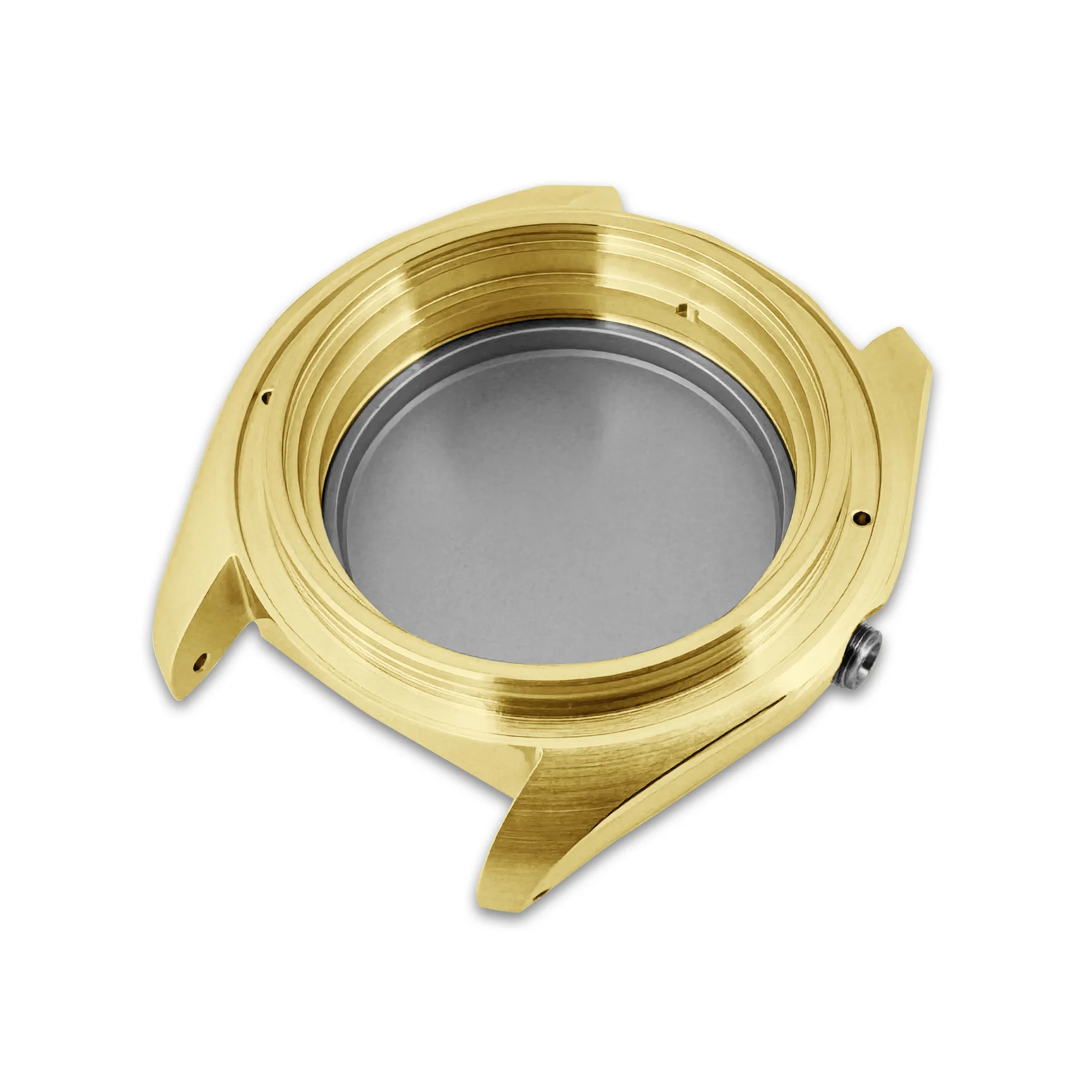Case - SKX007 Classic NCG 3H - Polished PVD Gold (With Case Back)