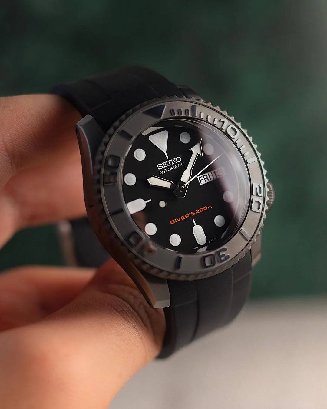 Case - SKX007 MM - Polished PVD Black (With Case Back) - Image 2