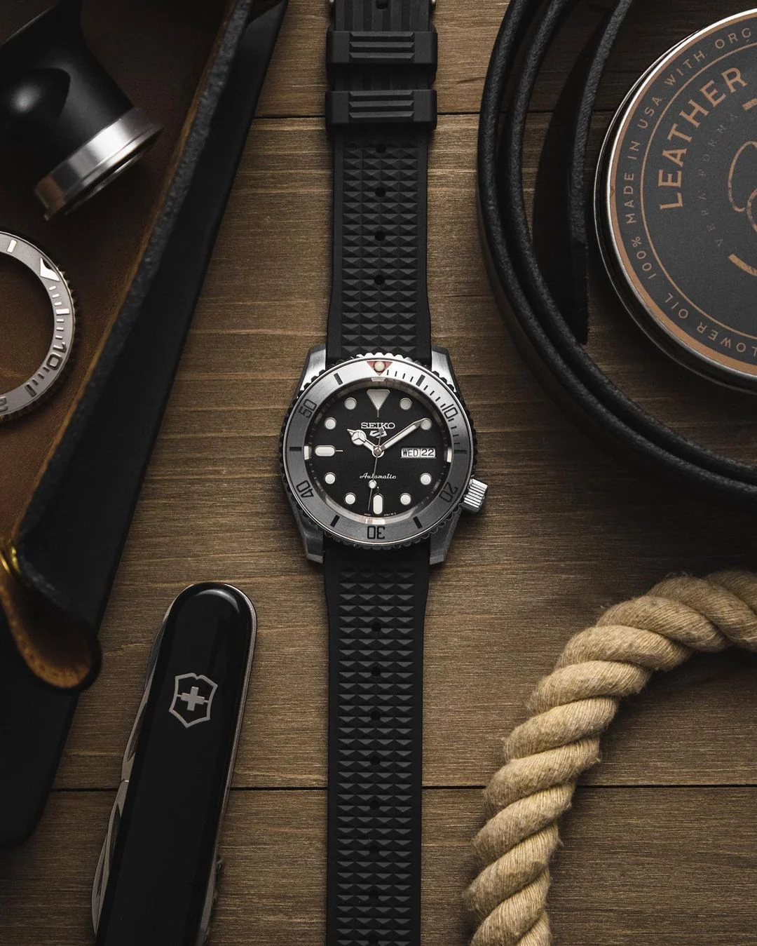 Case - SKX007 MM - Polished Steel (With Case Back) - Image 12