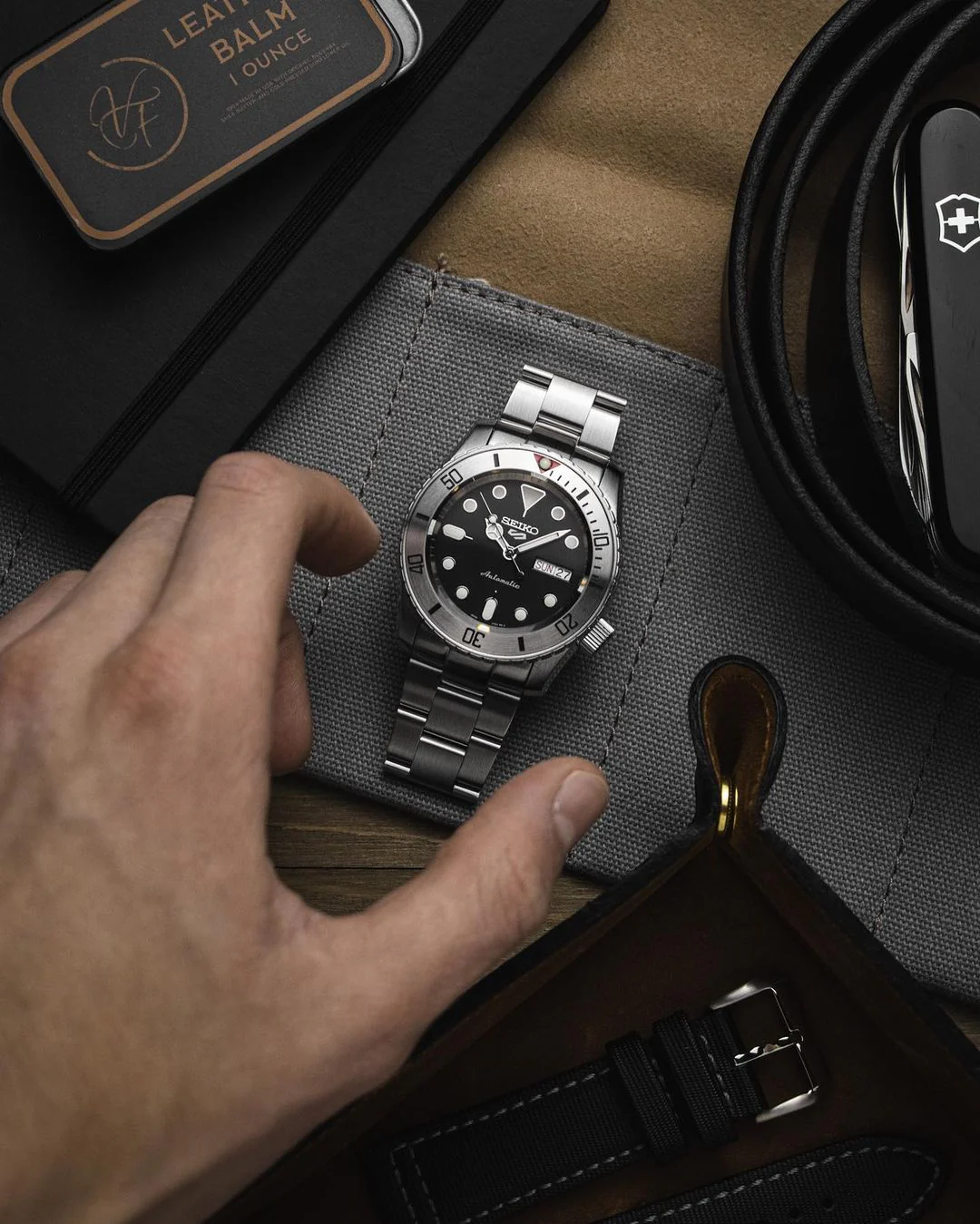 Case - SKX007 MM - Polished Steel (With Case Back) - Image 7