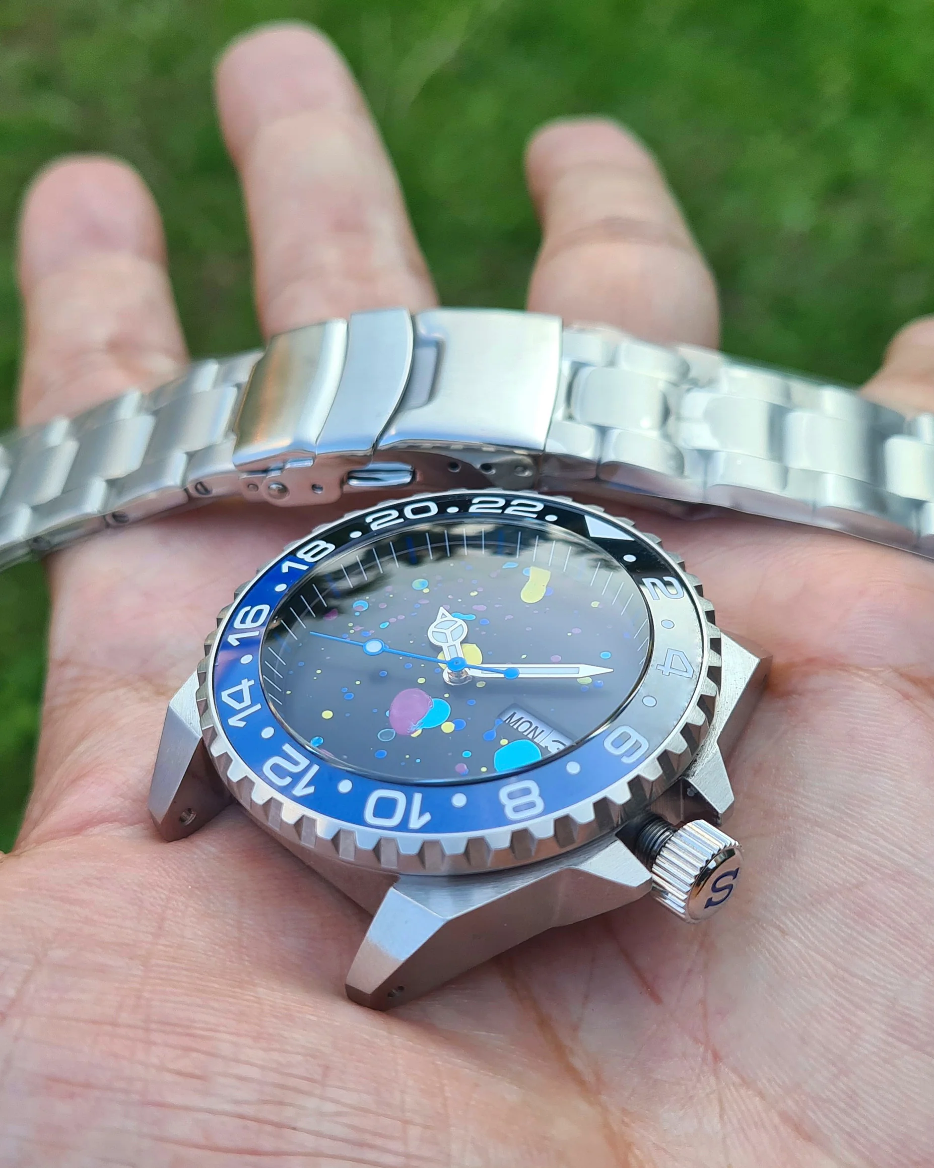 Case - SKX007 SAM - Brushed Steel (With Case Back) - Image 2