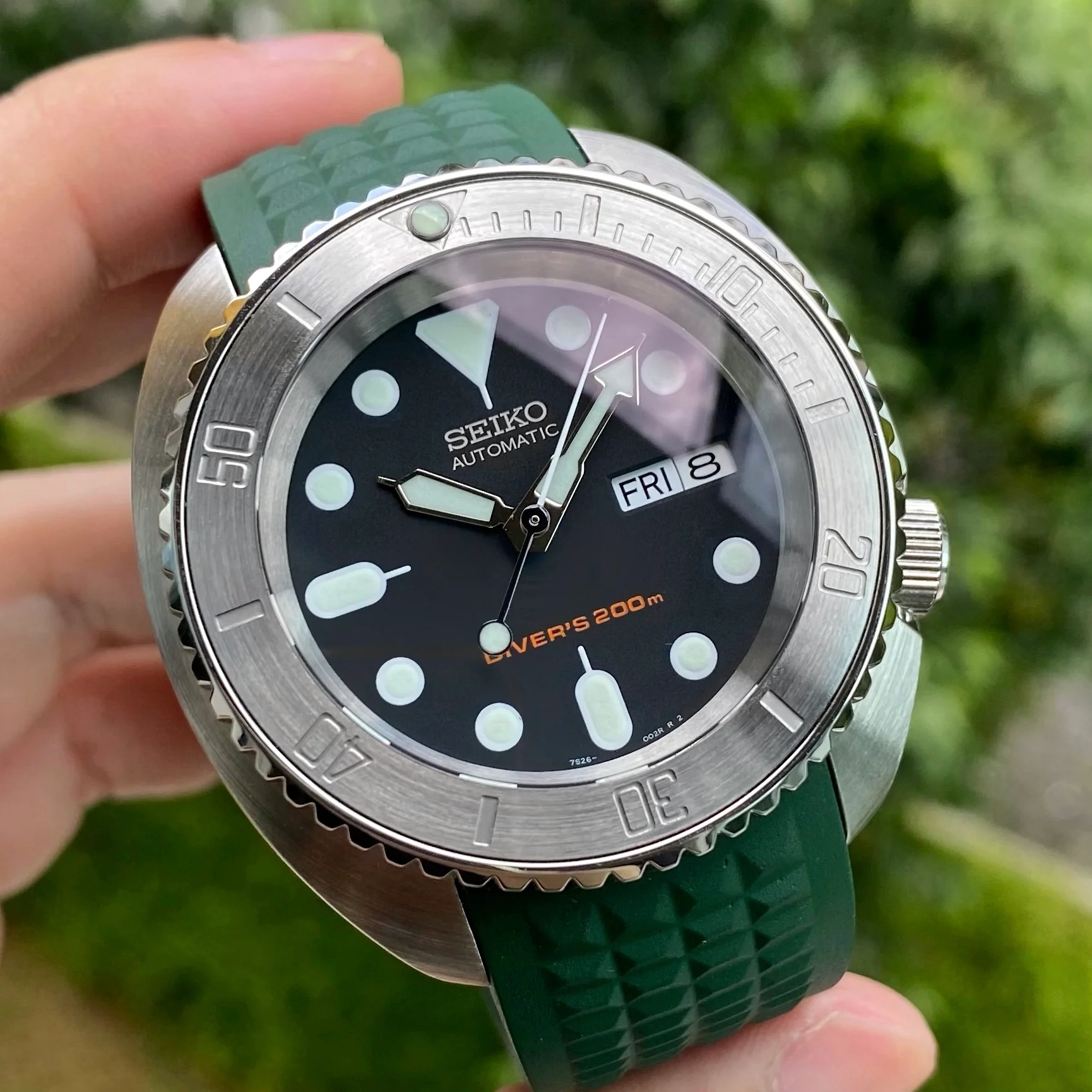 Case - SKX007 Turtle - Polished Steel (With Case Back) - Image 2