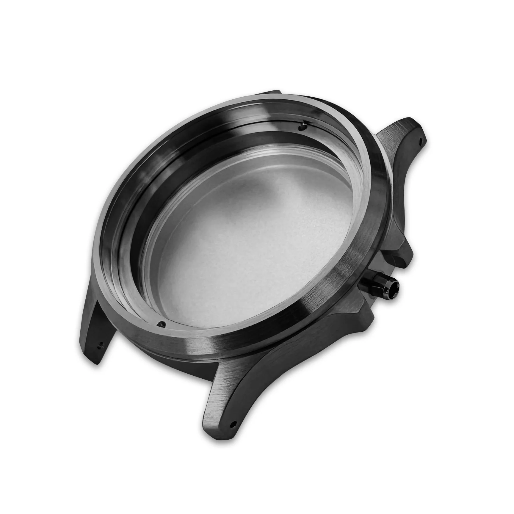 Case - SRPE Field S556 - Brushed PVD Black (With Case Back) - Image 2