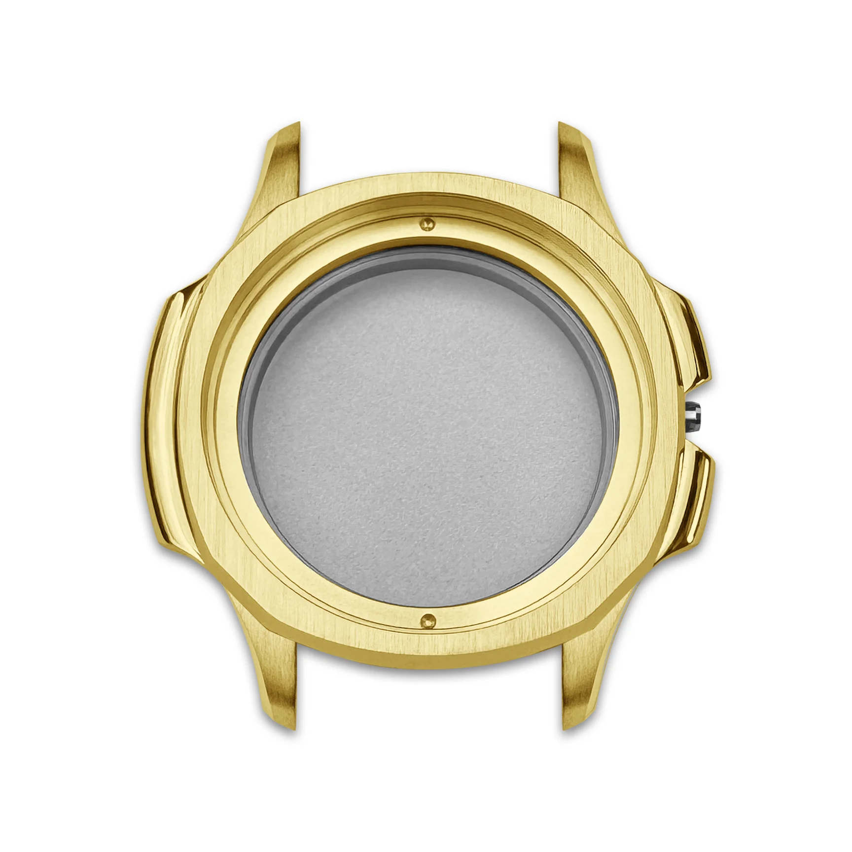 Case - SRPE NAUT. - Polished/Brushed PVD Gold (With Case Back)