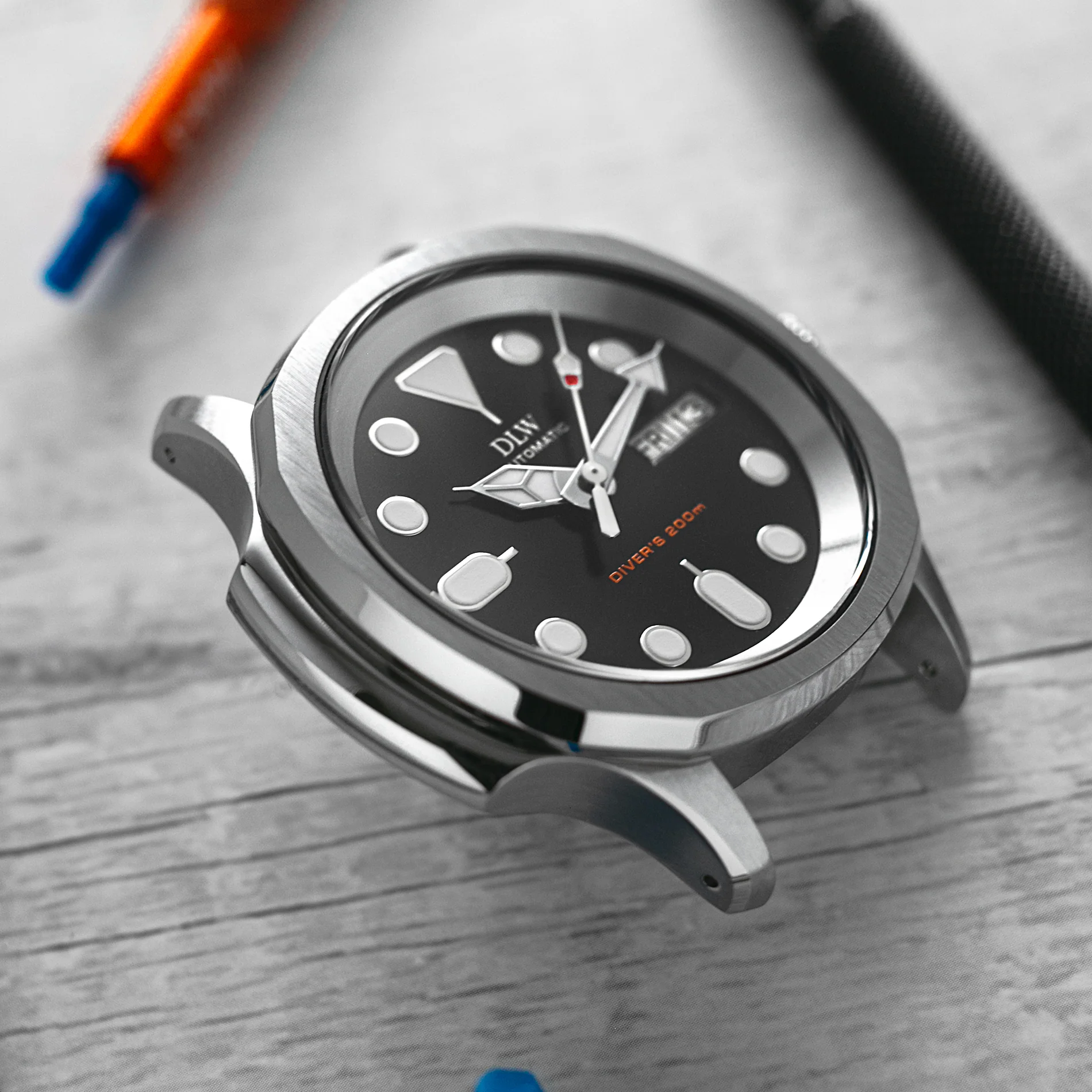 Case - SRPE NAUT. - Polished/Brushed Steel (With Case Back) - Image 10