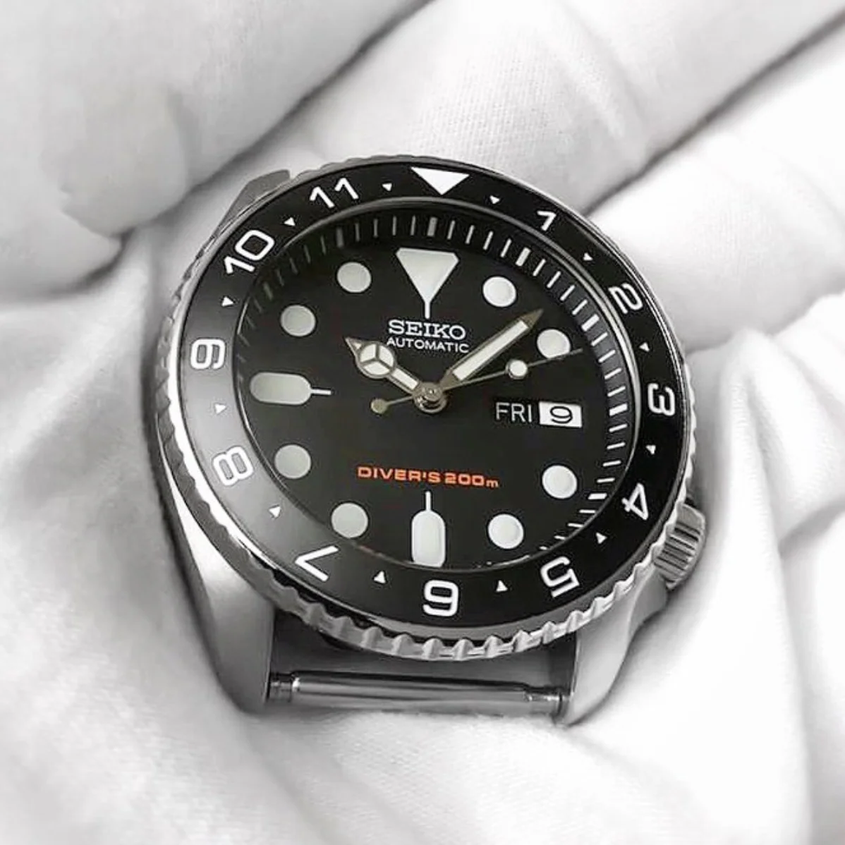 Ceramic Insert - 007 Dual Time Black