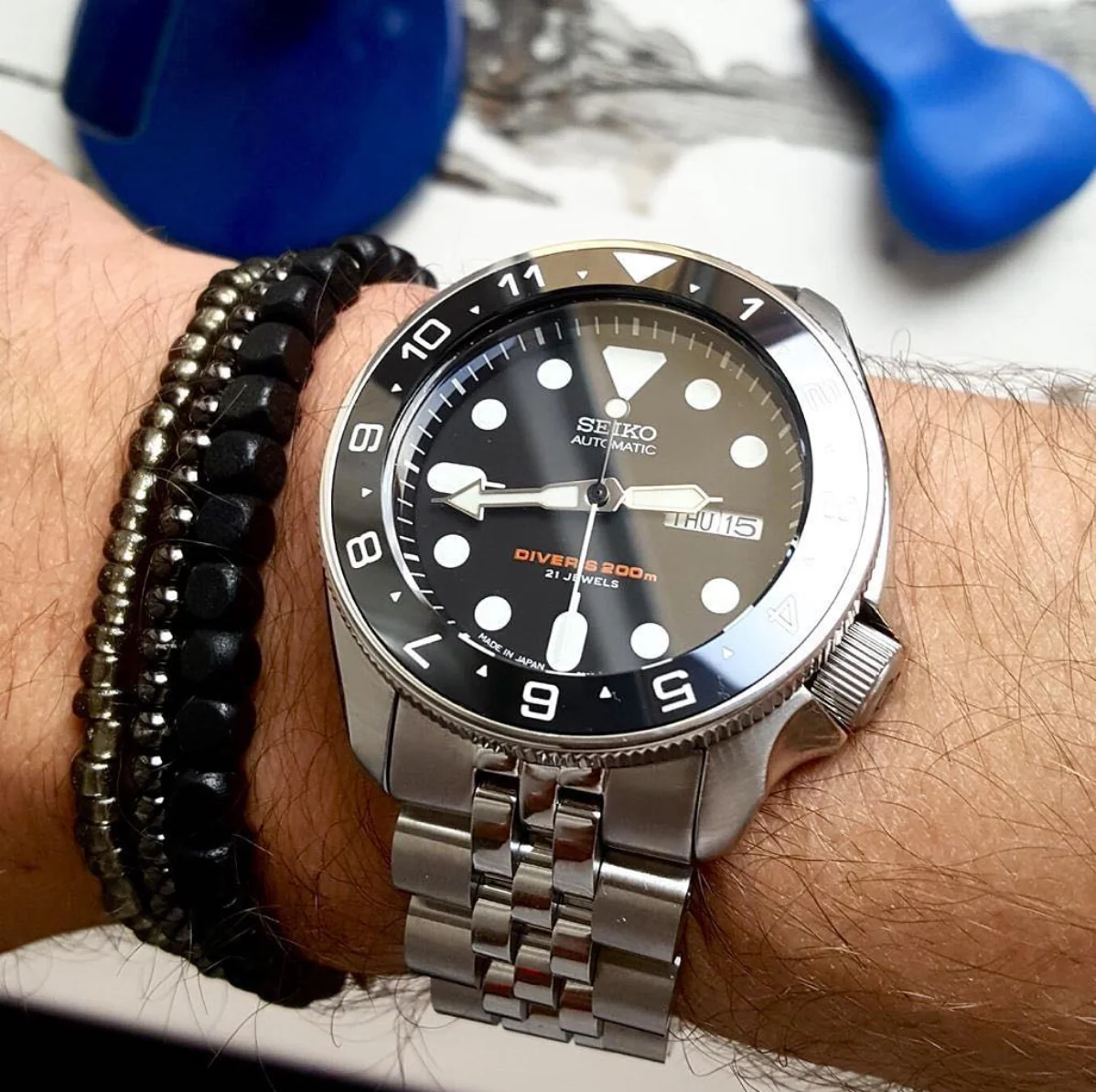 Ceramic Insert - 007 Dual Time Black - Image 4