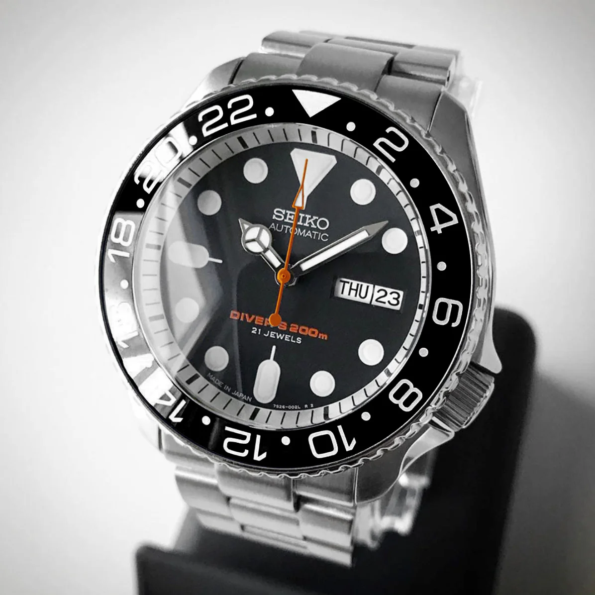 Ceramic Insert - 007 GMT Black