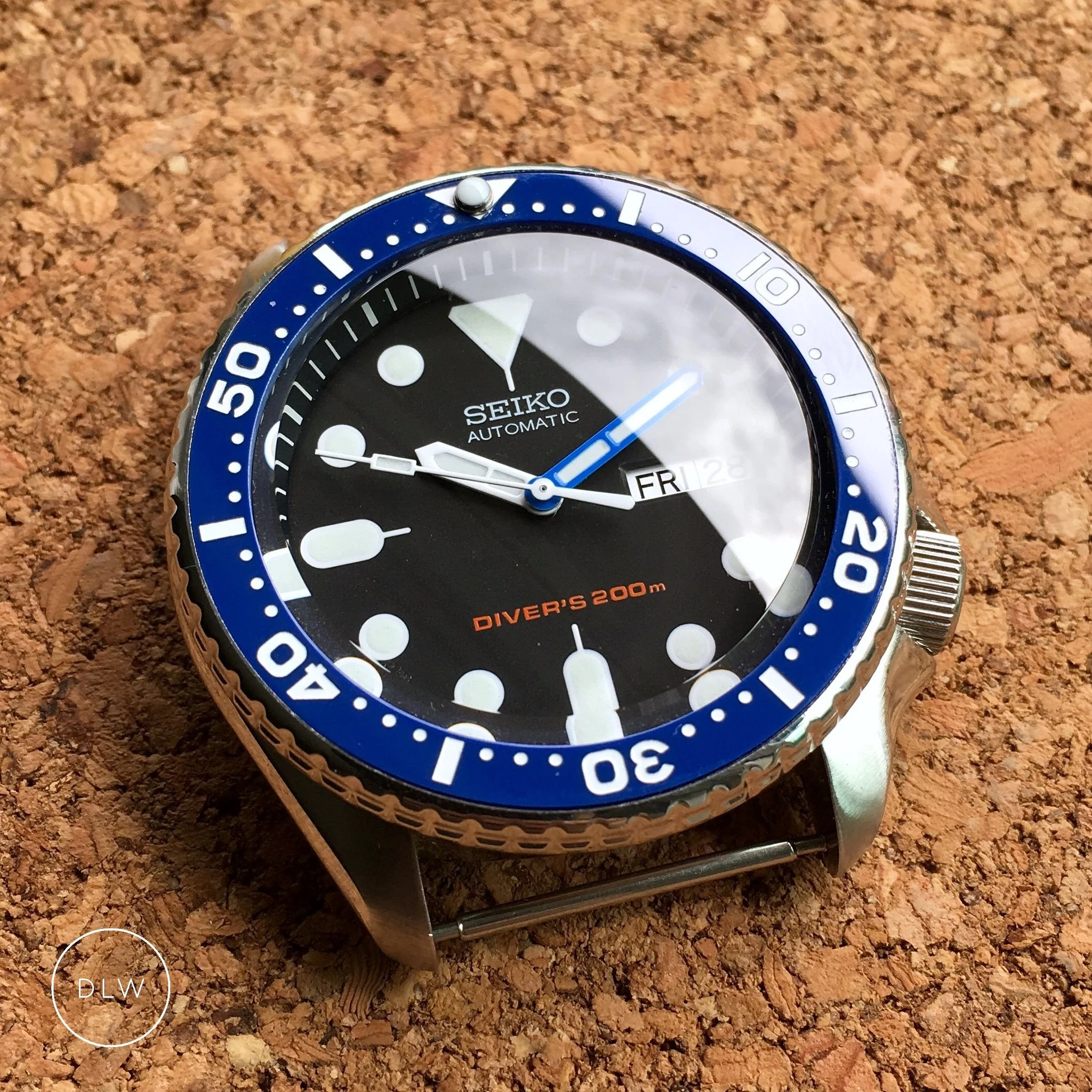 Ceramic Insert - SKX Blue