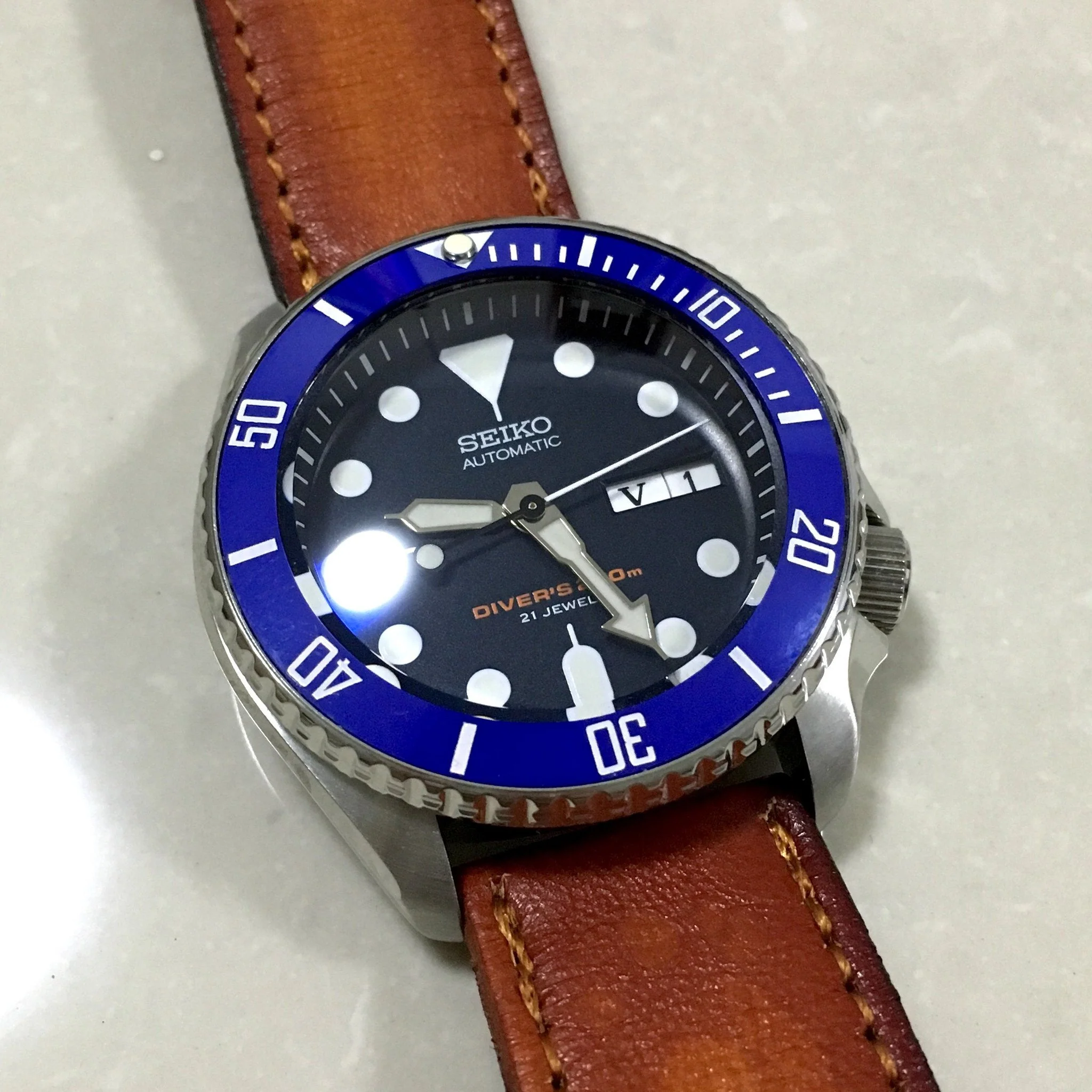 Ceramic Insert - 007 Sub Blue - Image 3