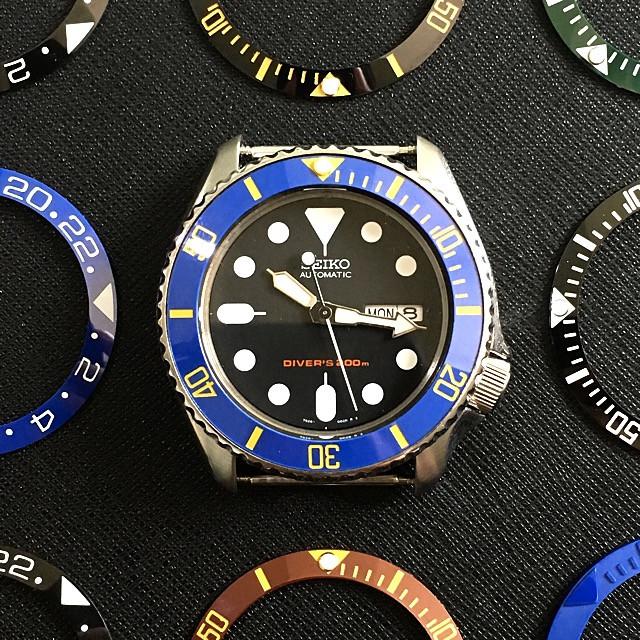 Ceramic Insert - 007 Sub Blue X Gold - Image 2