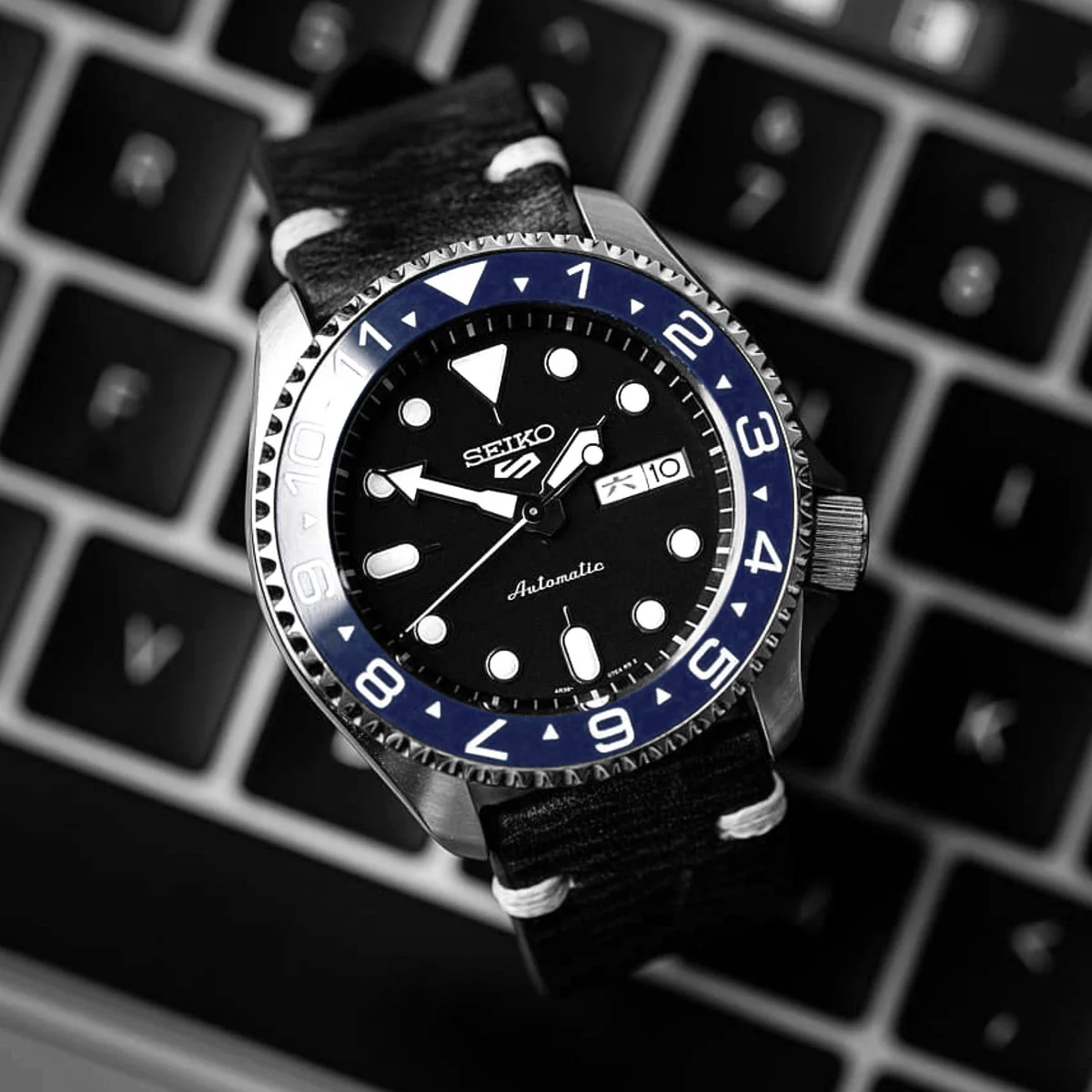 Ceramic Insert - 007 Dual Time Aegean Blue - Image 2