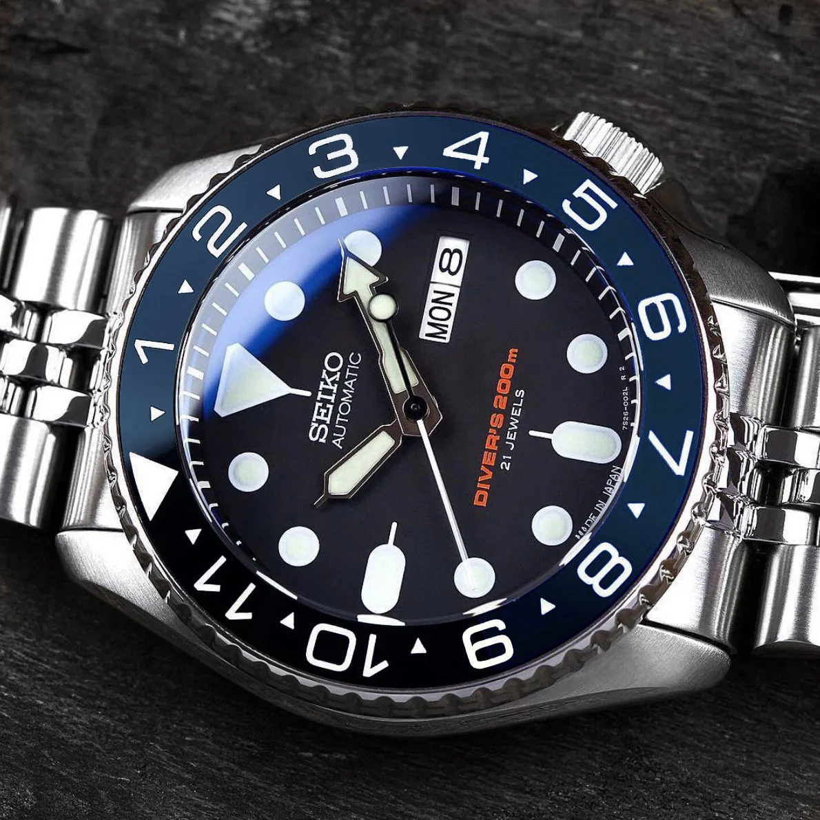 Ceramic Insert - 007 Dual Time Aegean Blue - Image 3