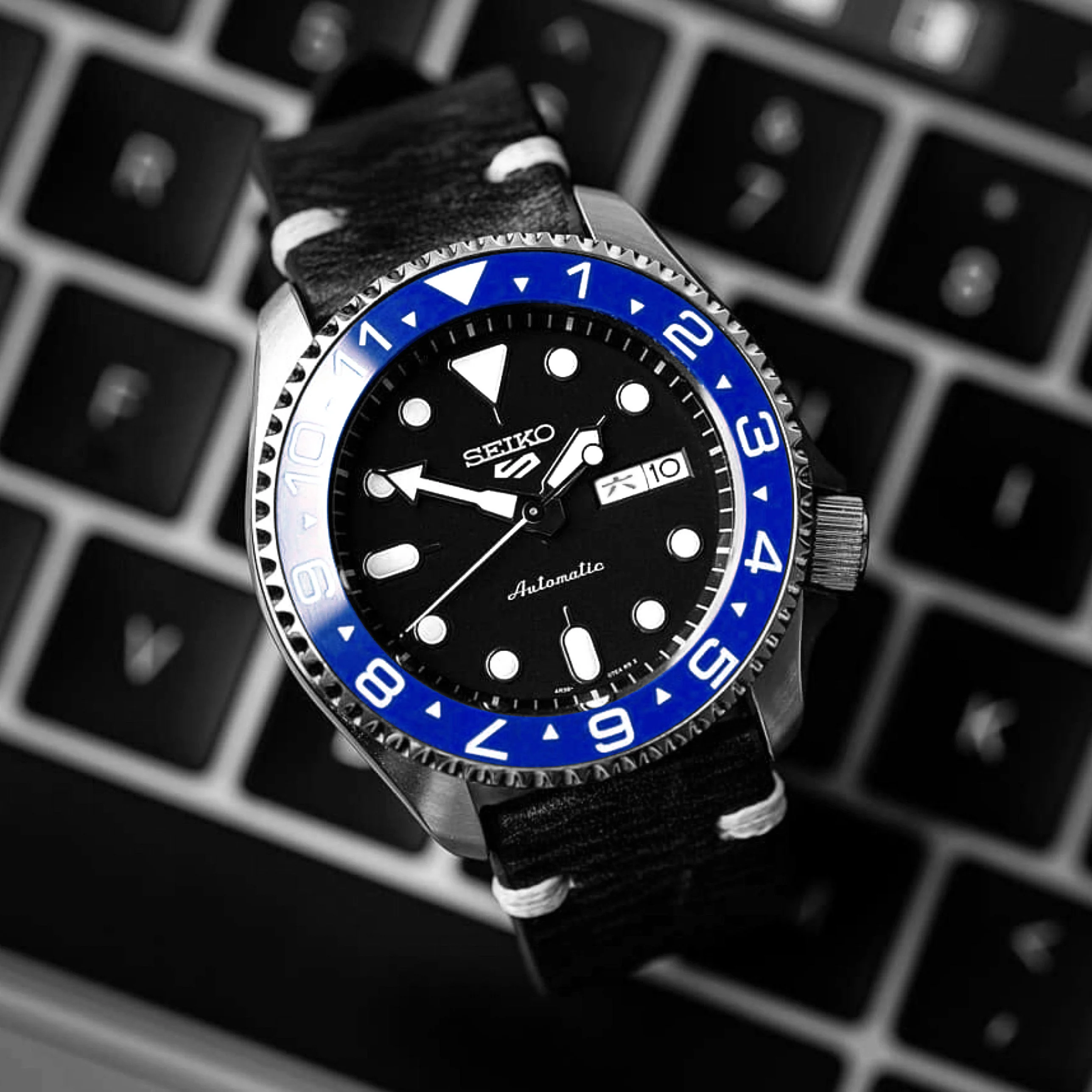 Ceramic Insert - 007 Dual Time Blue - Image 2