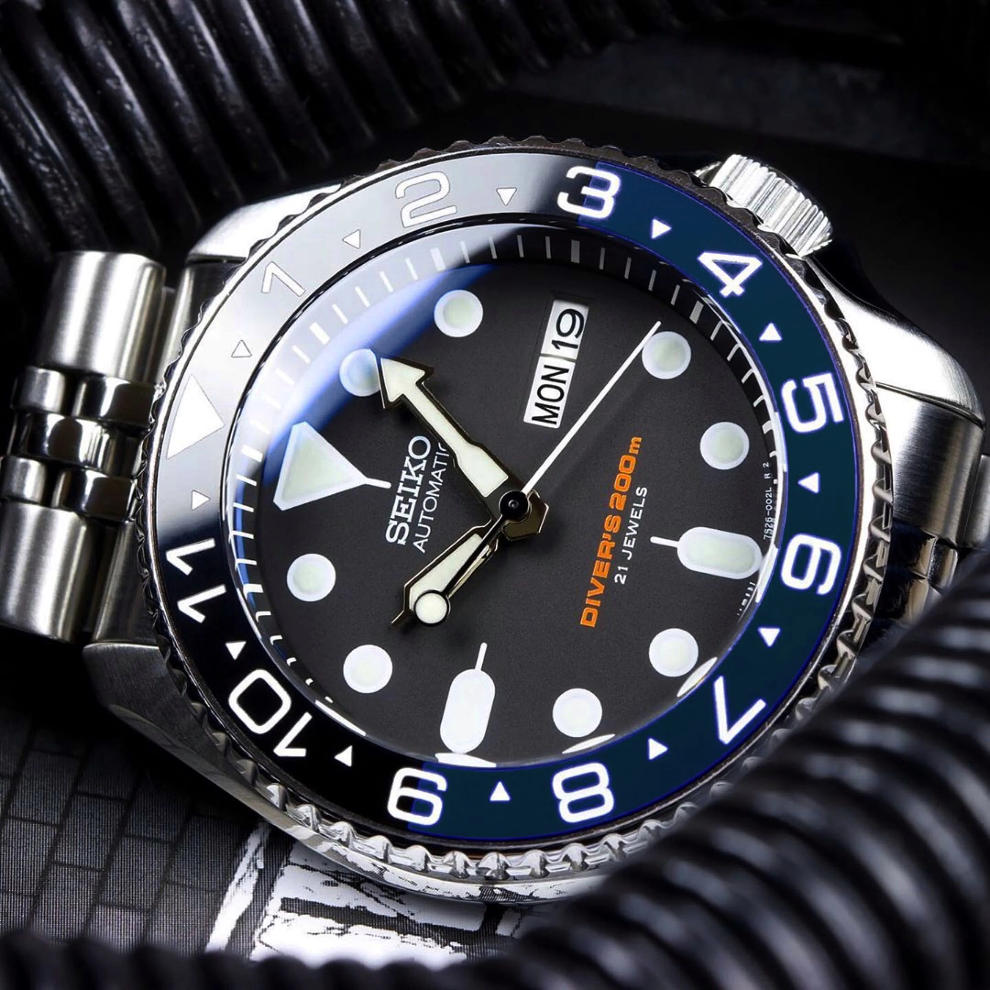 Ceramic Insert - 007 Dual Time Dark Knight - Image 5