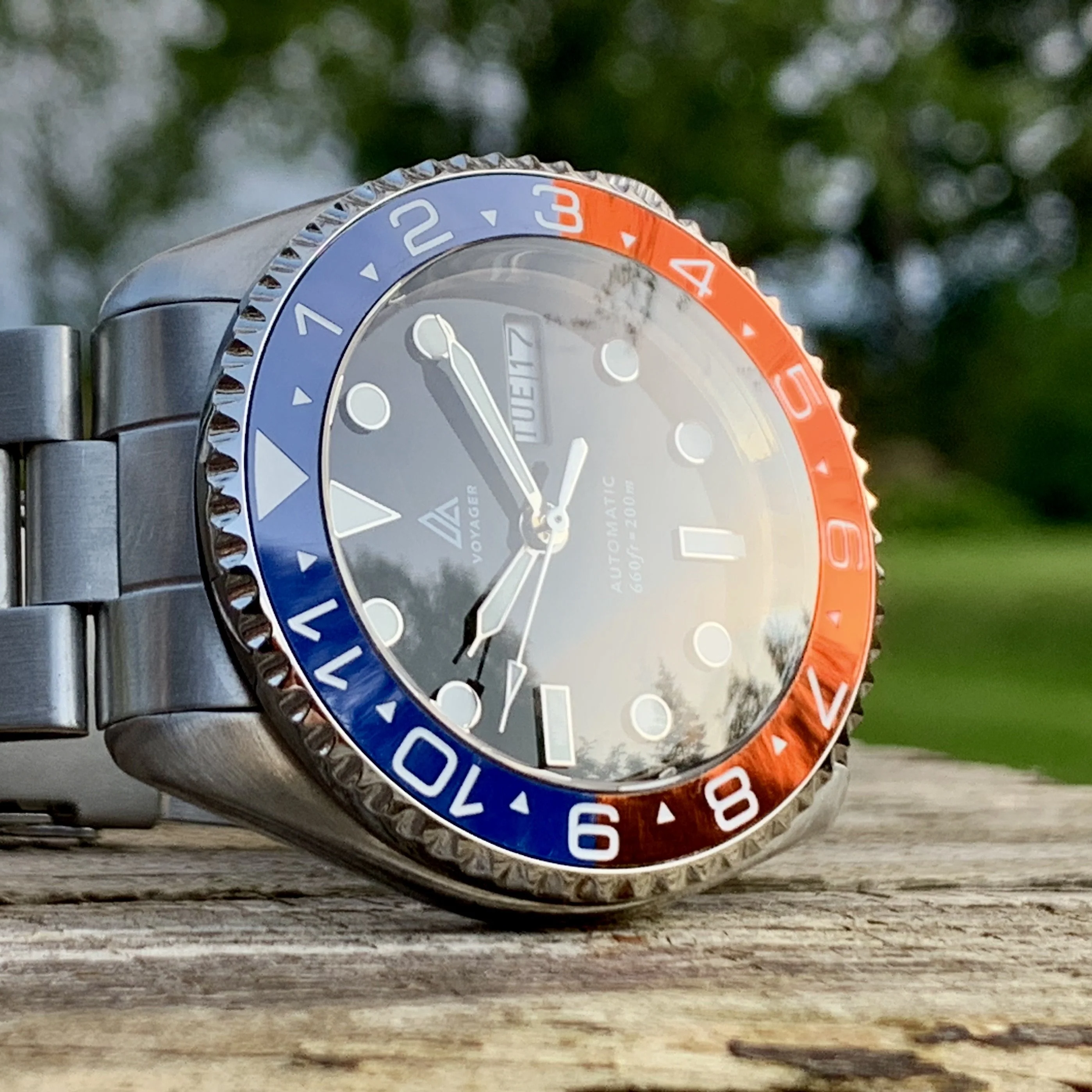 Ceramic Insert - 007 Dual Time PEPS. (Sunset) - Image 2