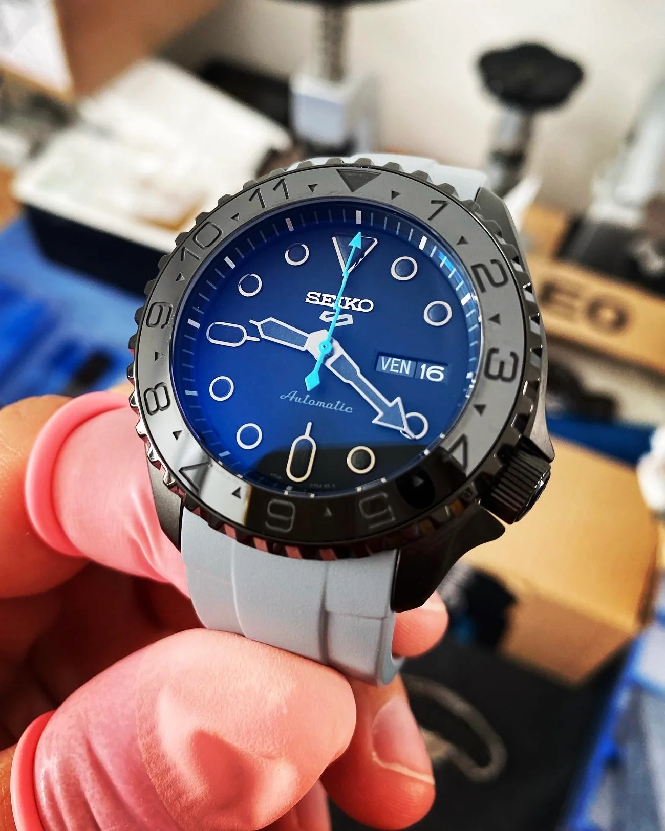 Ceramic Insert - 007 Dual Time Stealth - Image 6