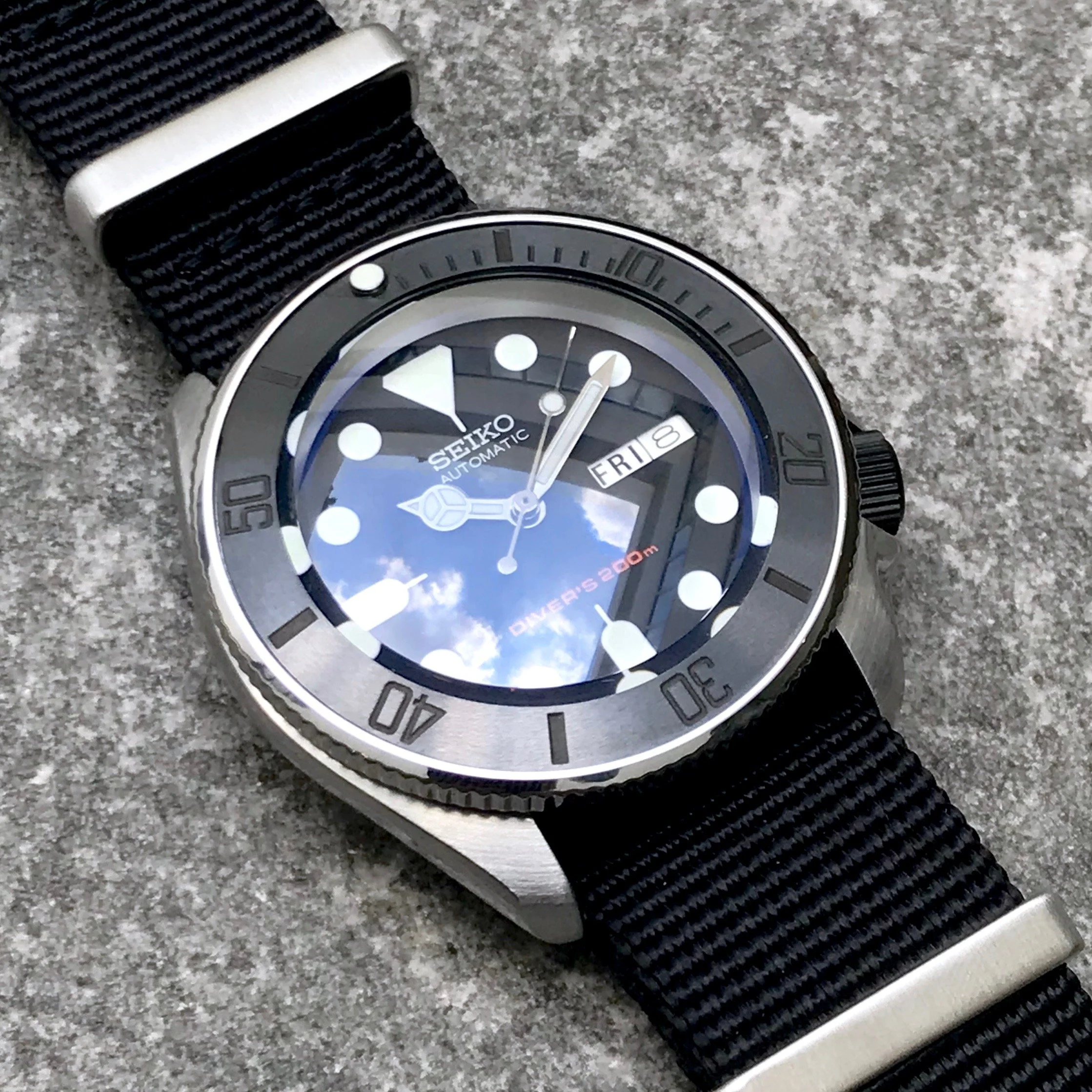 Ceramic Insert - 007 Sub Brushed Stealth - Image 2
