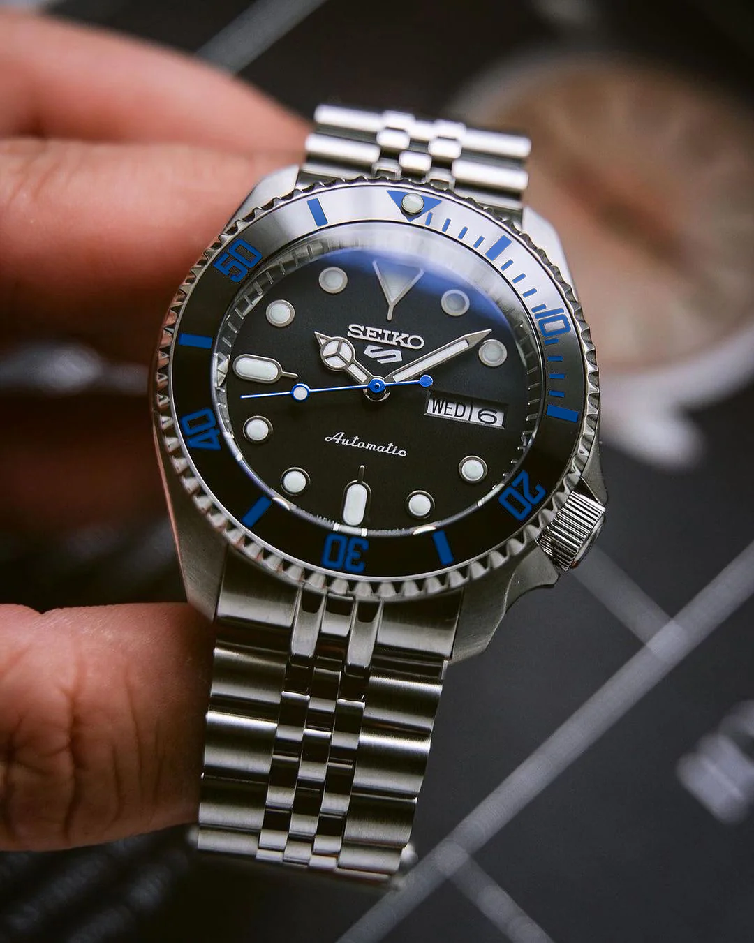 Ceramic Insert - 007 Sub Black X Blue - Image 2