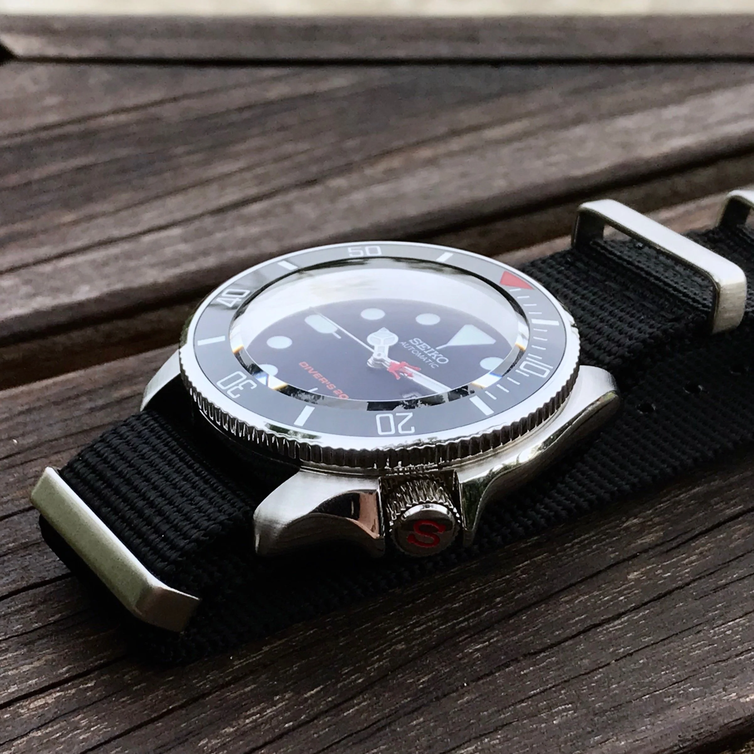 Ceramic Insert - 007 Sub Vintage Black MK3 - Image 3