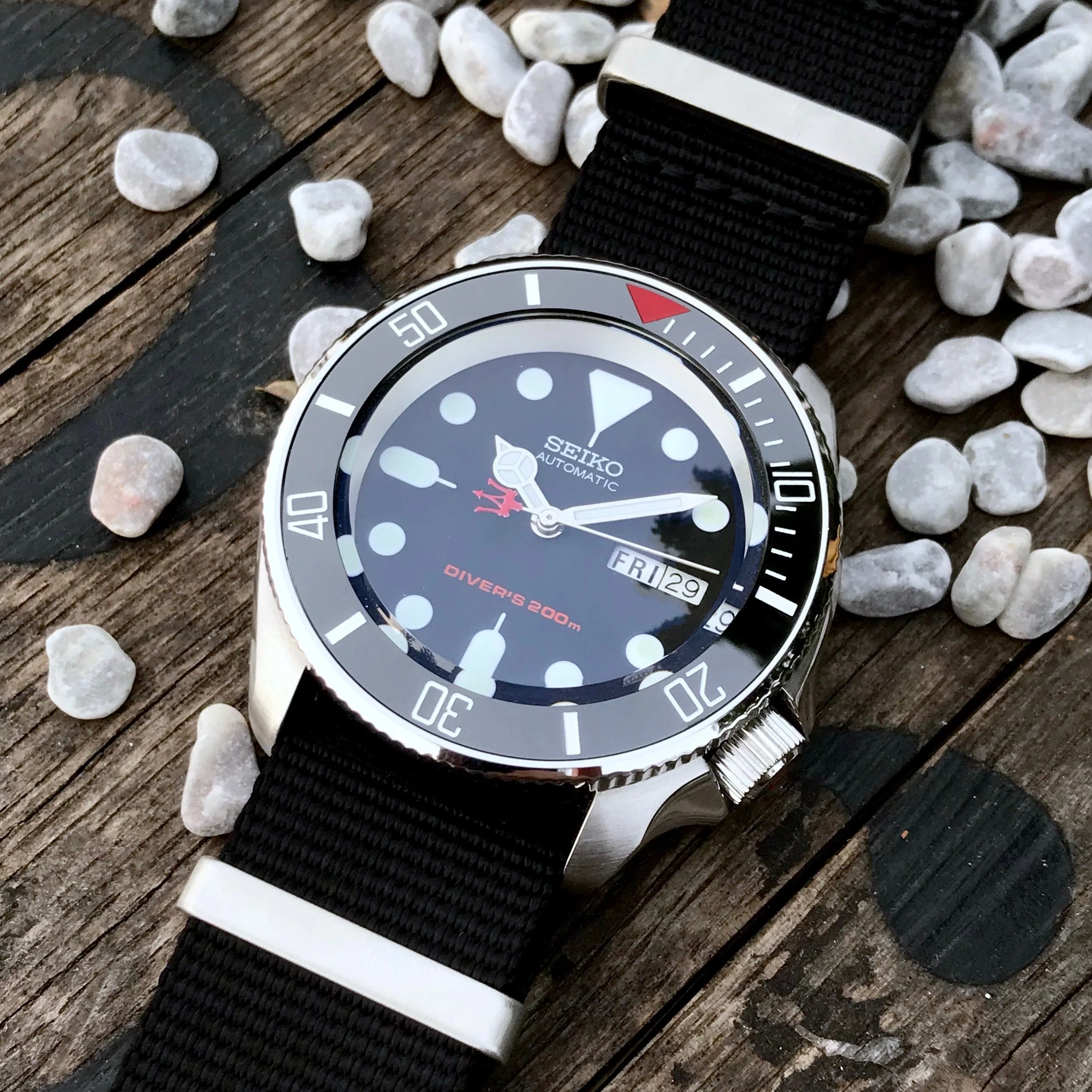 Ceramic Insert - 007 Sub Vintage Black MK3 - Image 6