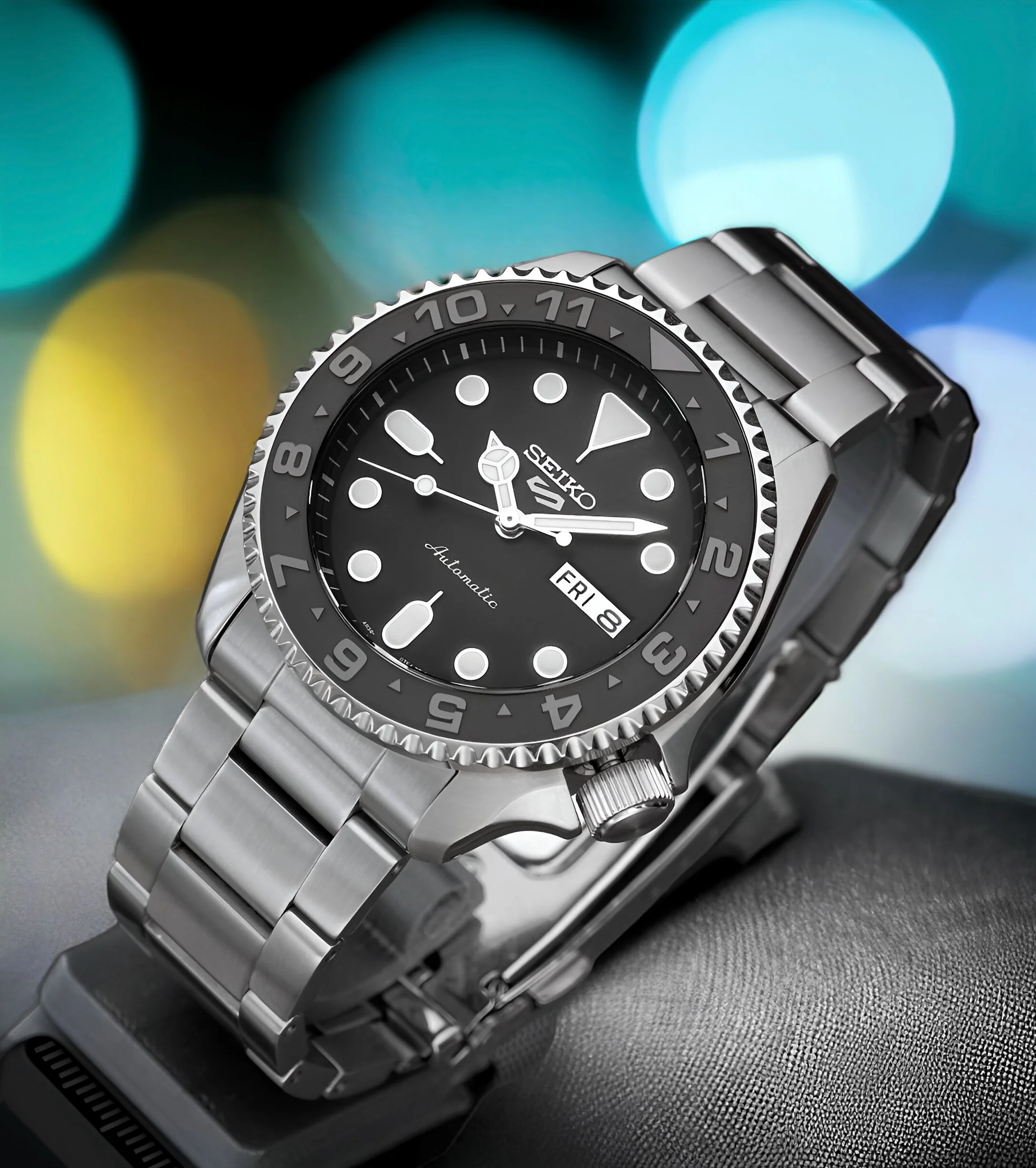 Ceramic Insert - 007 Yacht Master Dual Time Black - Image 2