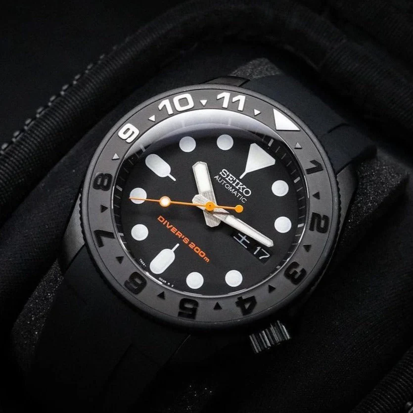 Ceramic Insert - 007 Yacht Master Dual Time Black - Image 5