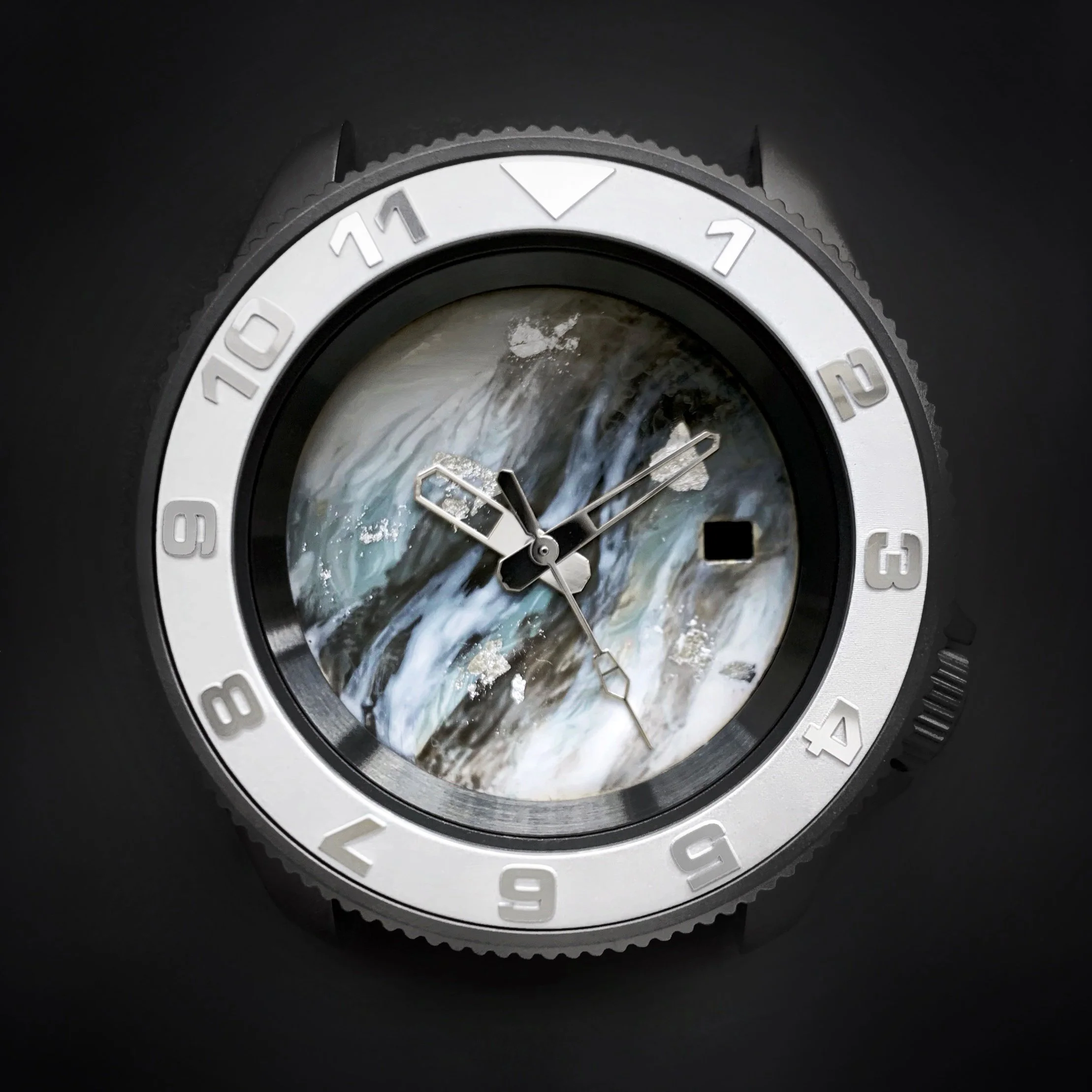 Ceramic Insert - 007 Yacht Master Dual Time Silver MK2 - Image 3