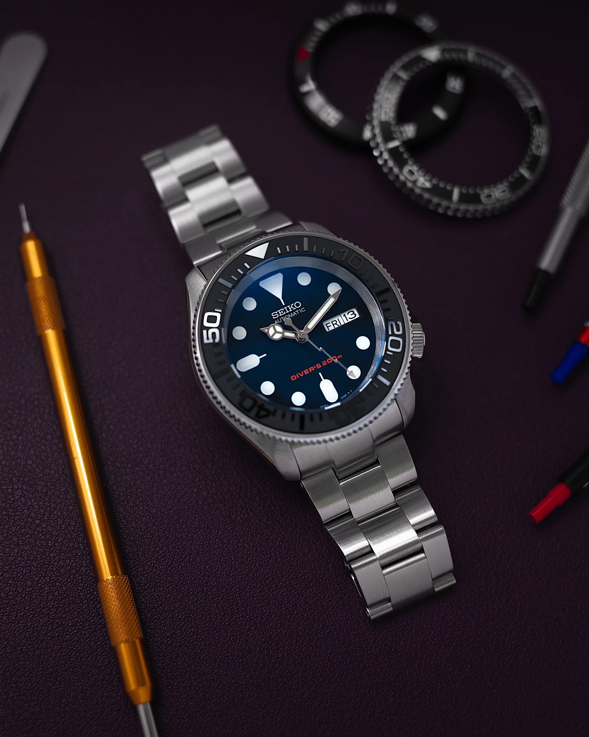 Ceramic Insert - 007 Yacht Master Mil Sub Black - Image 4