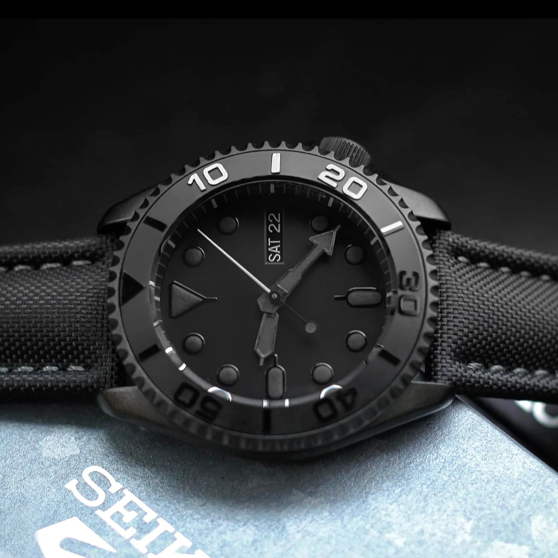 Ceramic Insert - 007 Yacht Master Minimus Black - Image 4